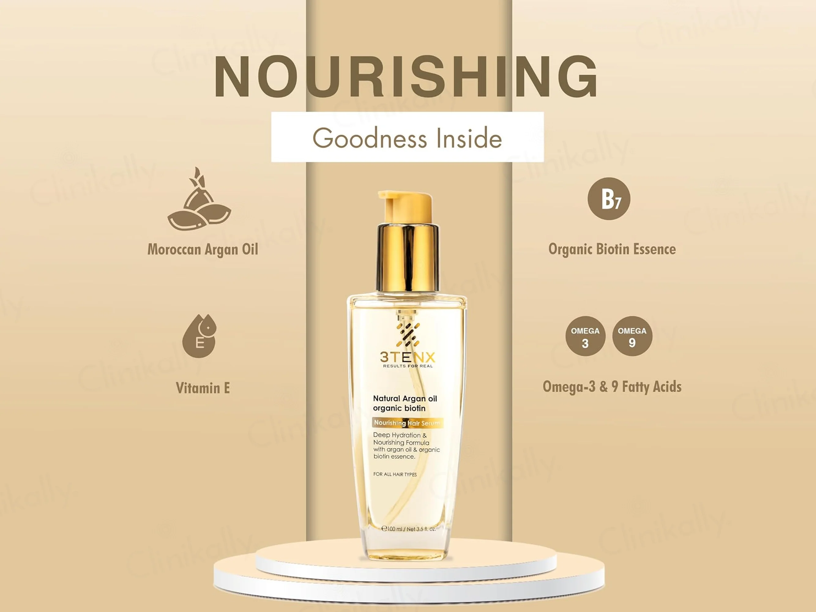 3Tenx Nourishing Hair Serum - Image 3