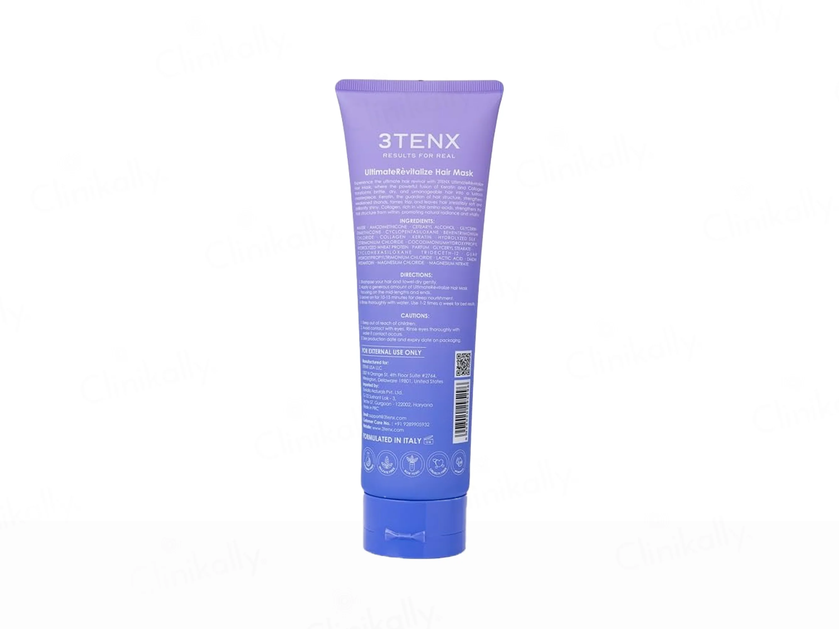 3Tenx Ultimate Revitalize Keratin Collagen Hair Mask For Dry & Brittle Hair - Image 6