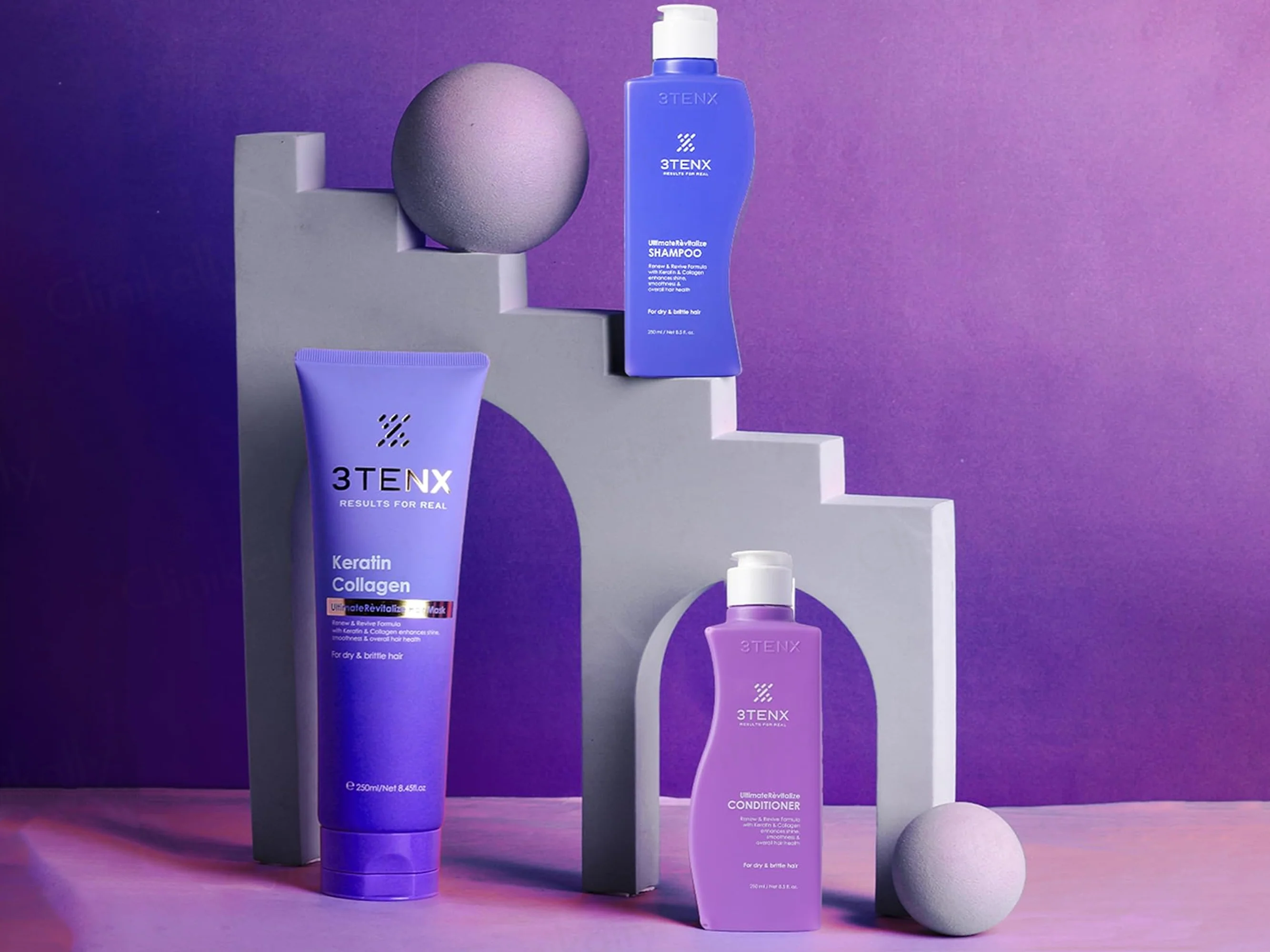 3Tenx Ultimate Revitalize Shampoo For Dry & Brittle Hair - Image 6