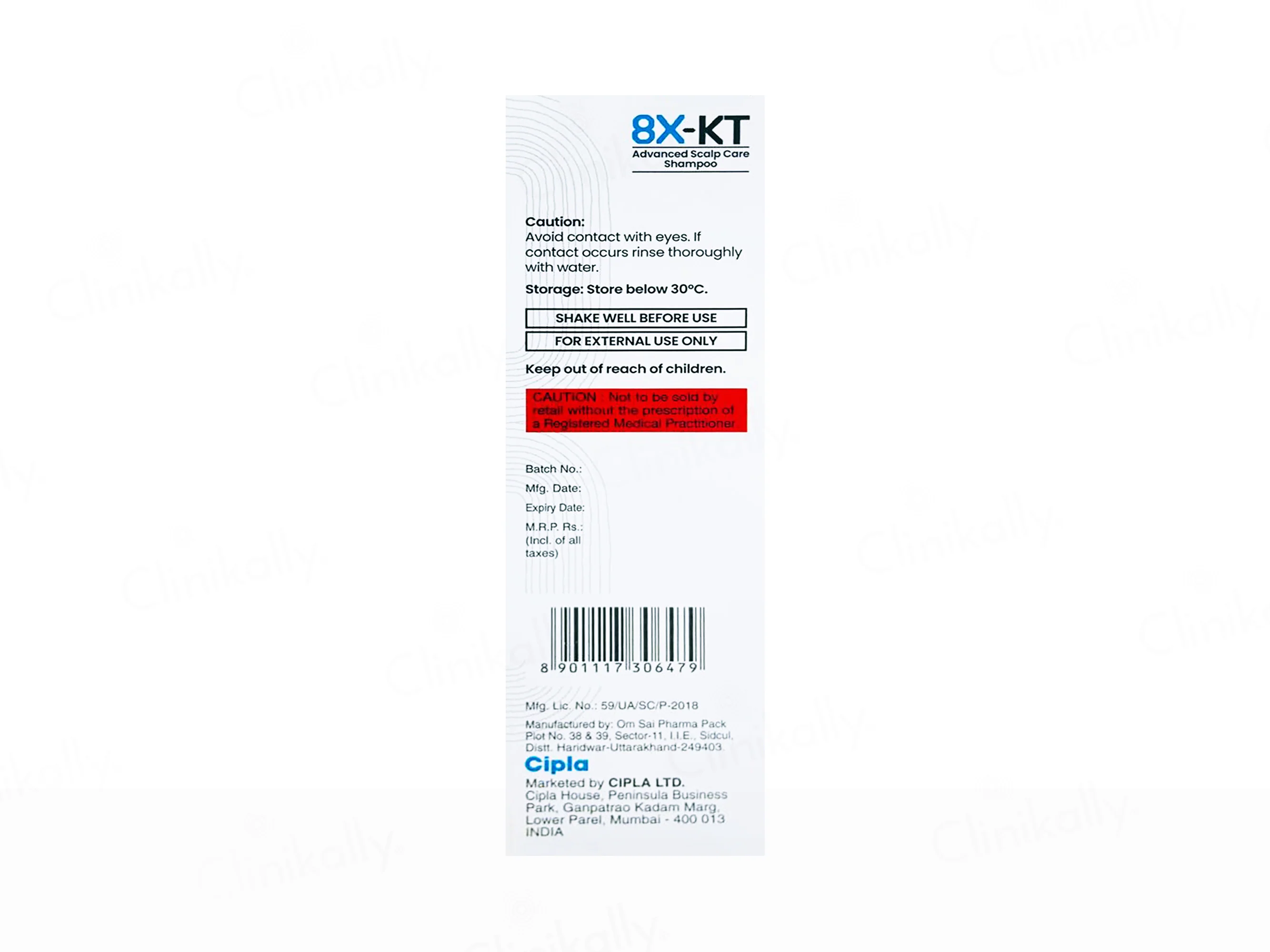 8X-KT Advanced Scalp Care Shampoo - Image 10