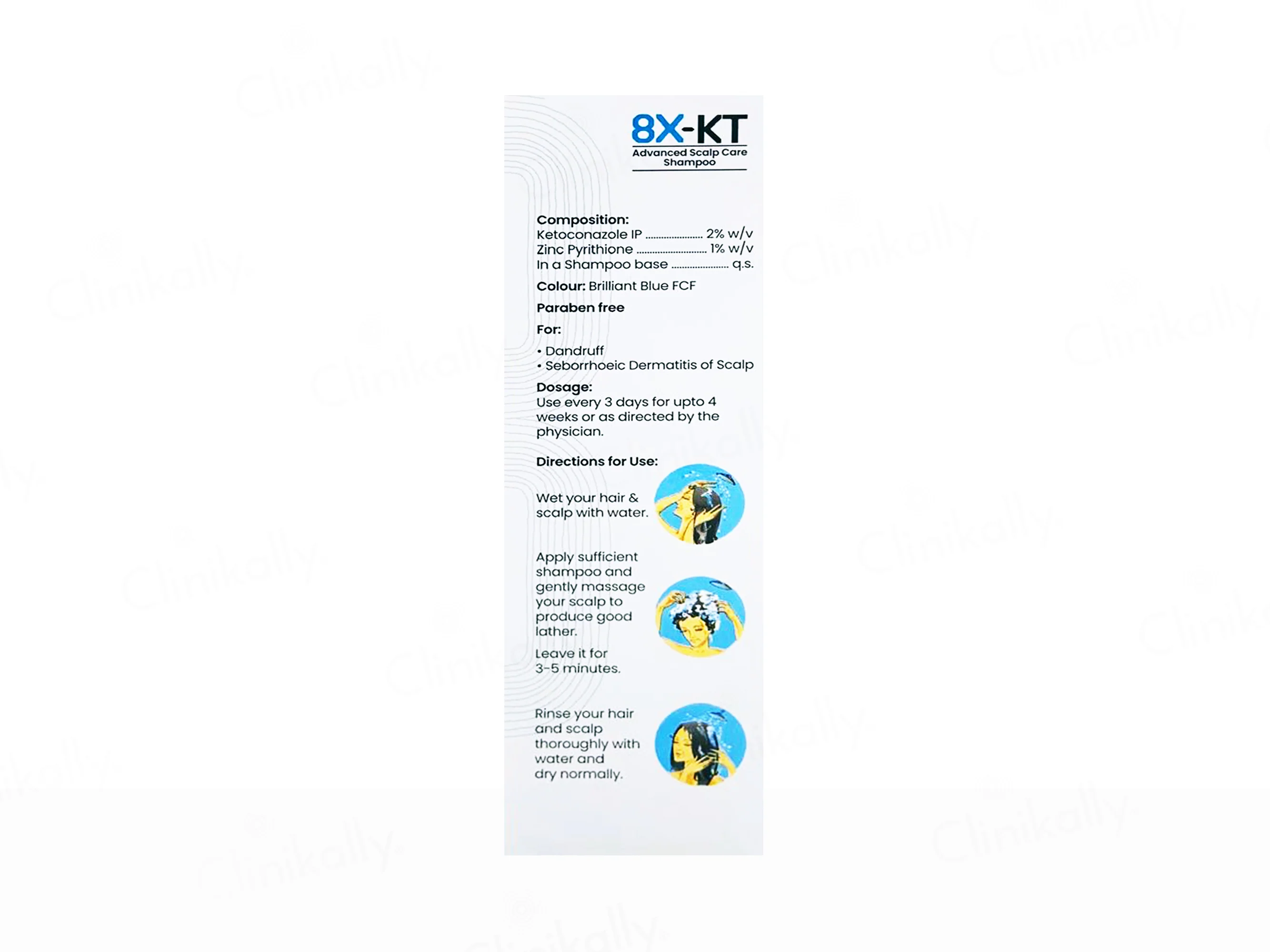 8X-KT Advanced Scalp Care Shampoo - Image 9