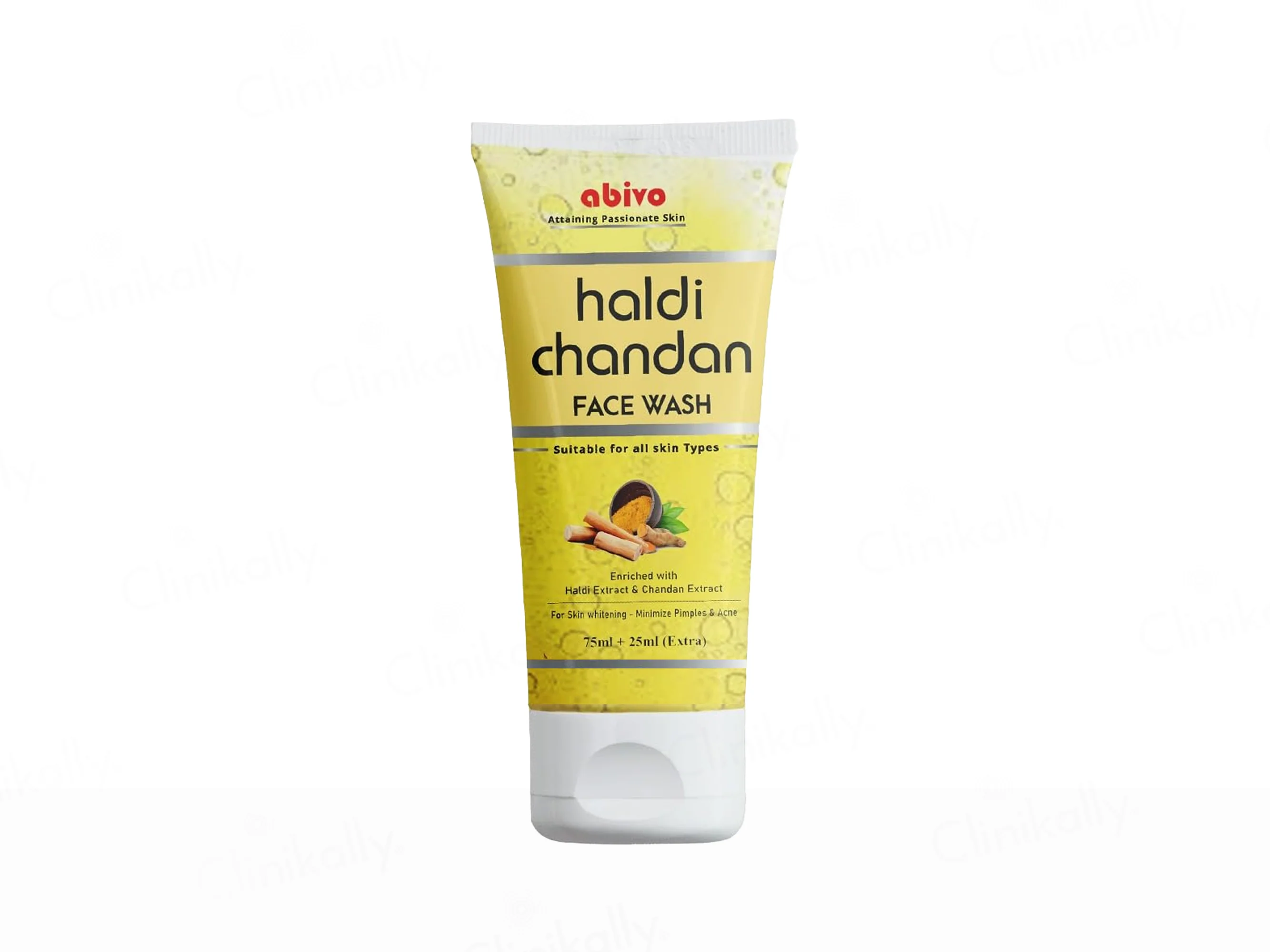 Abivo Haldi Chandan Face Wash - Image 2