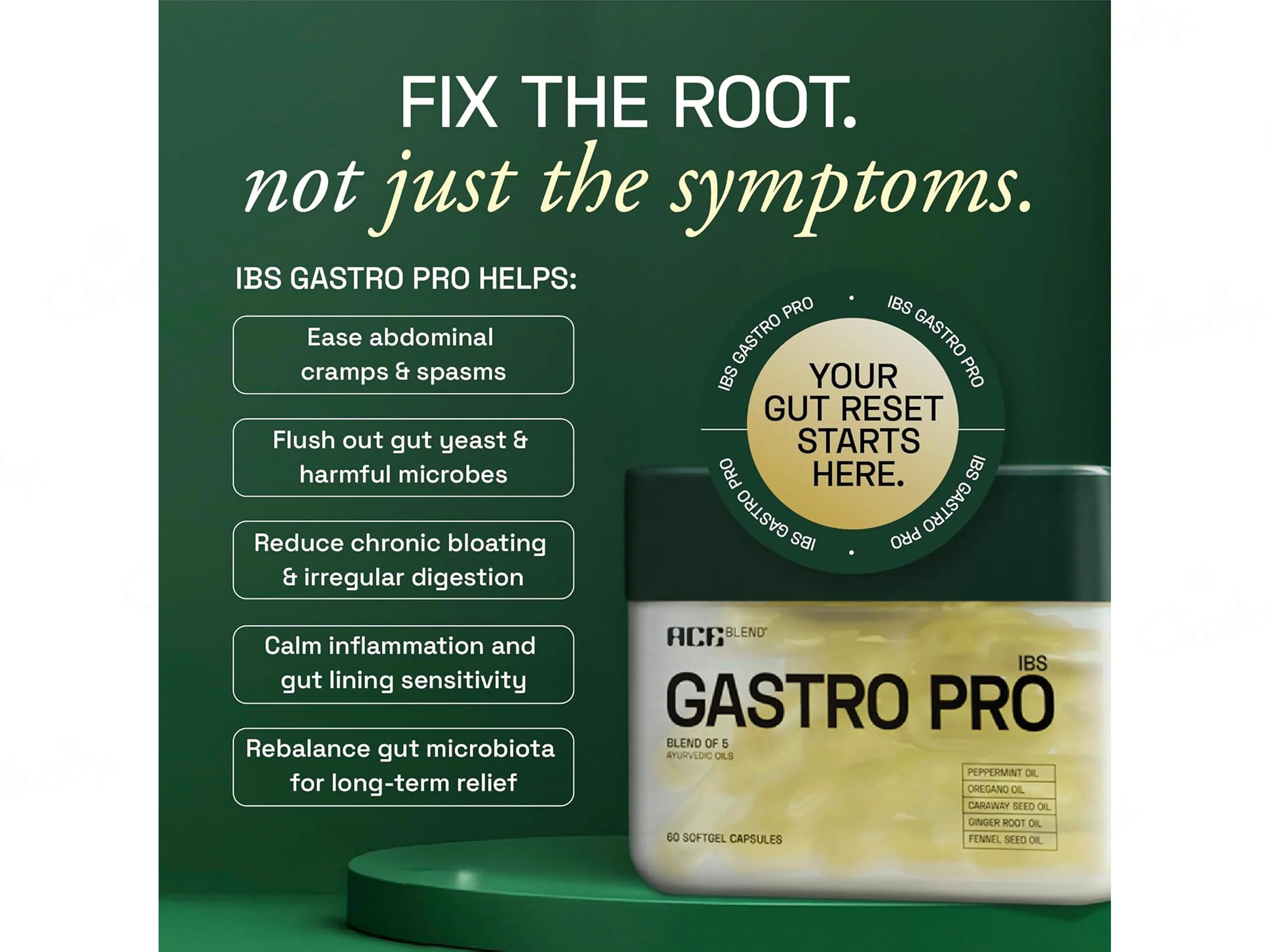 Ace Blend IBS Gastro Pro Softgel Capsule - Image 4