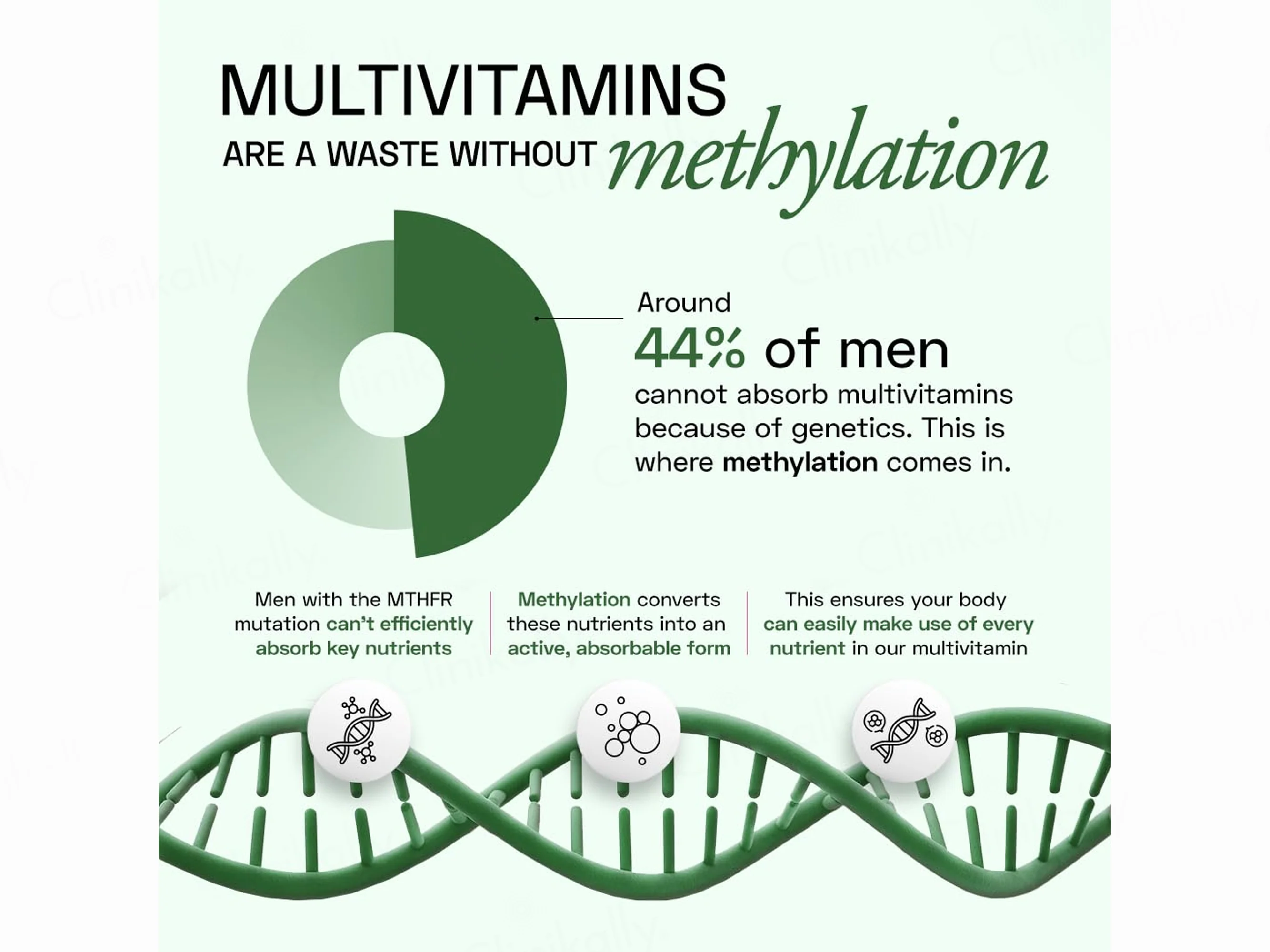Ace Blend Men's Methylated Multivitamin Health Supplement Veg Capsule - Image 3