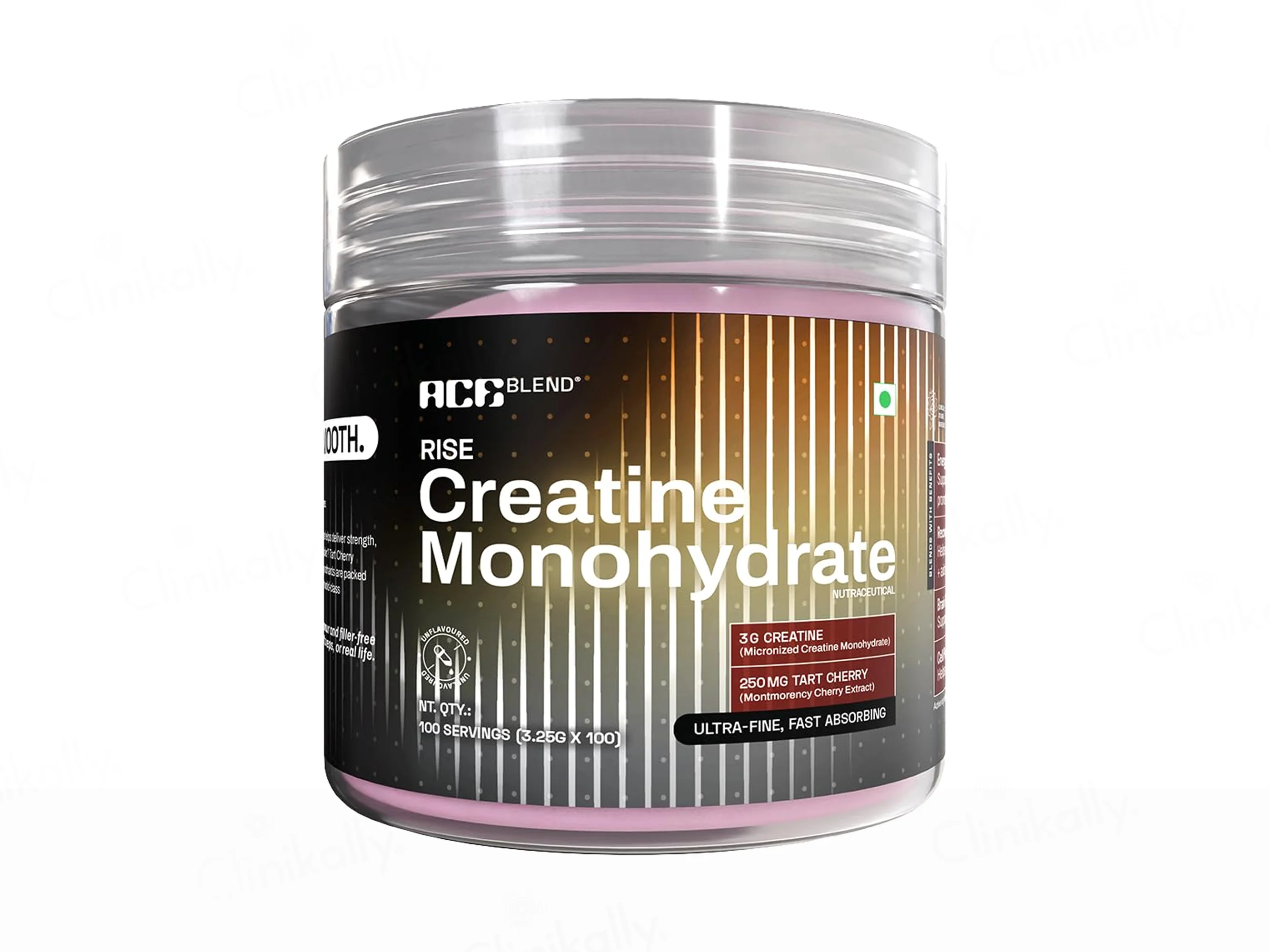 Ace Blend Rise Creatine Monohydrate Powder - Unflavoured - Image 10