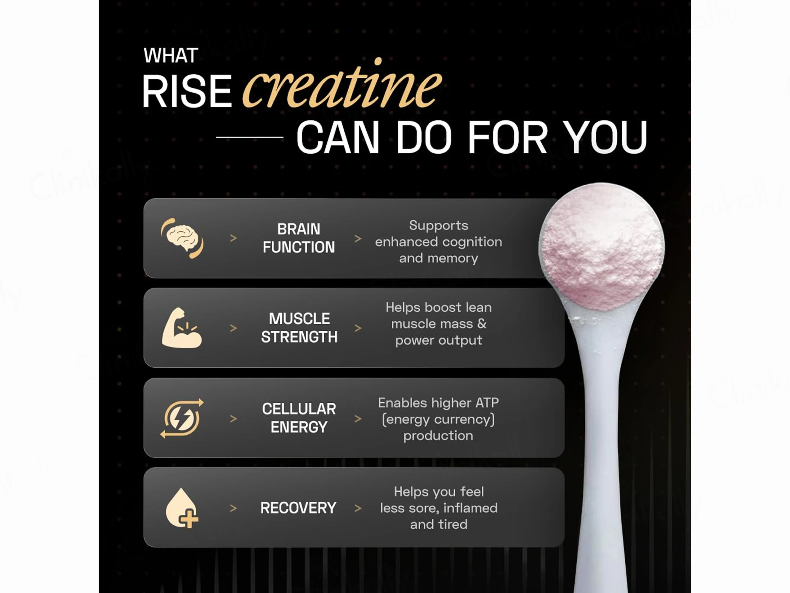 Ace Blend Rise Creatine Monohydrate Powder - Unflavoured - Image 13