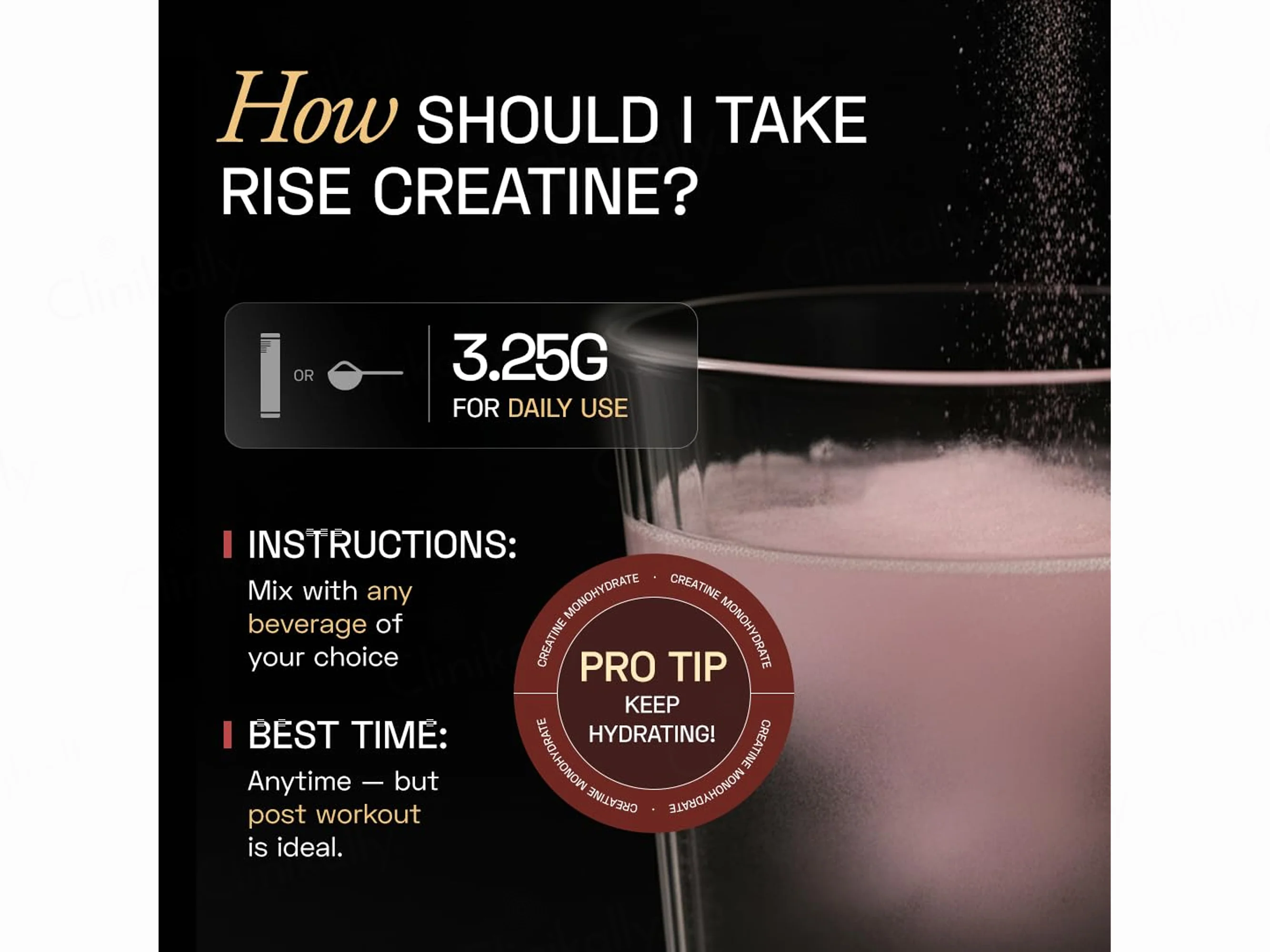 Ace Blend Rise Creatine Monohydrate Powder - Unflavoured - Image 14