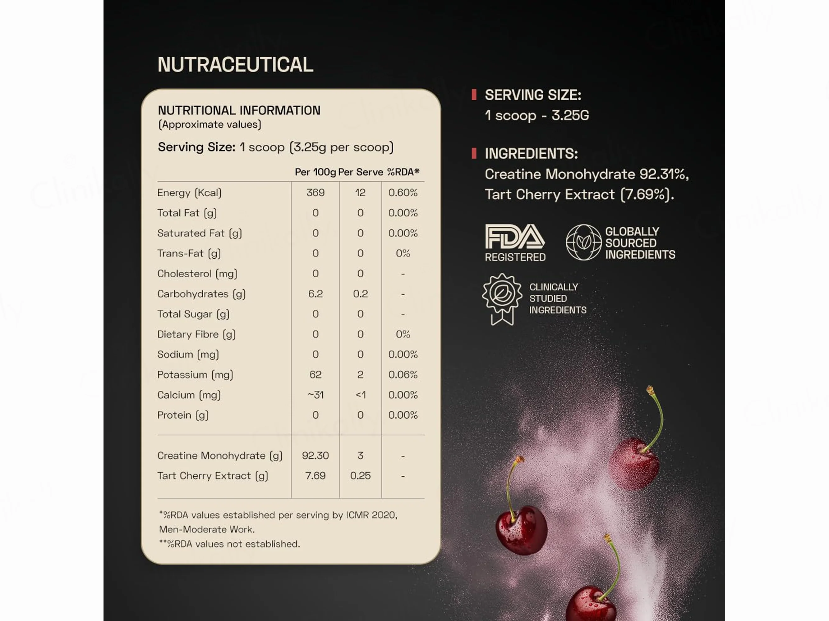Ace Blend Rise Creatine Monohydrate Powder - Unflavoured - Image 15