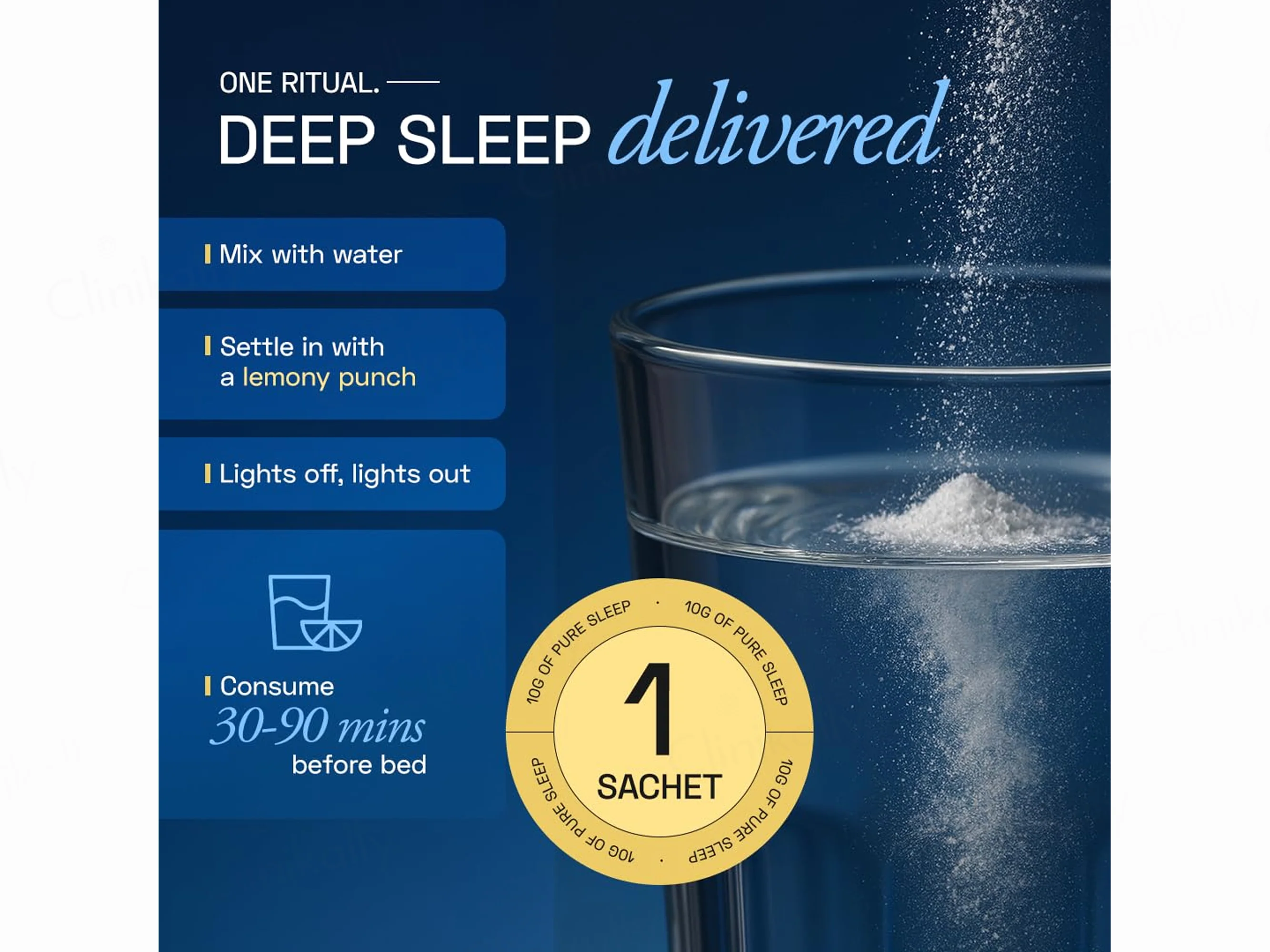 Ace Blend Swift Sleep Veg Nutraceutical Powder - Lemon Flavour - Image 8