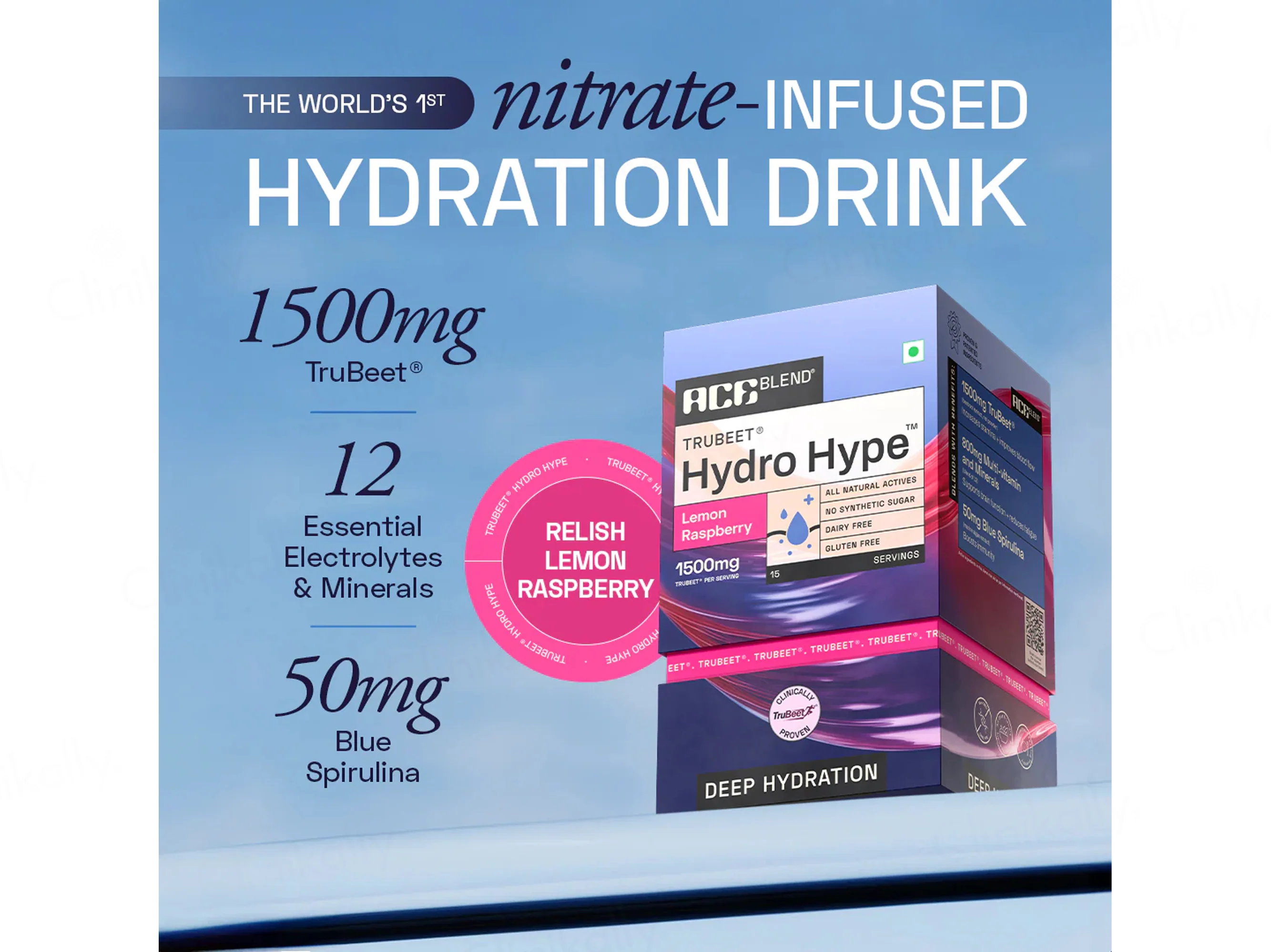 Ace Blend Trubeet Hydro Hype Deep Hydration Nutraceutical Powder - Image 8
