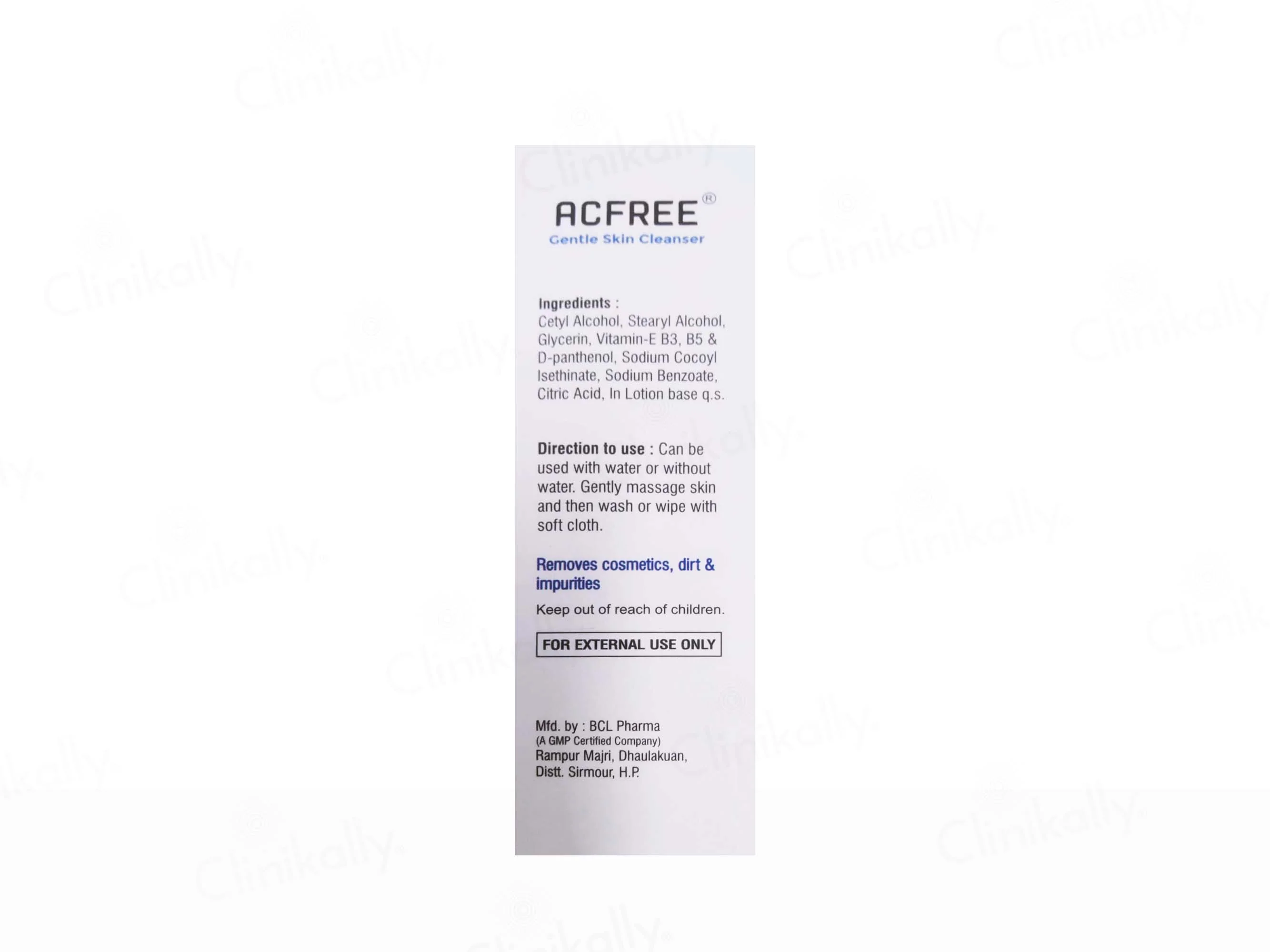 Acfree Gentle Skin Cleanser - Image 2