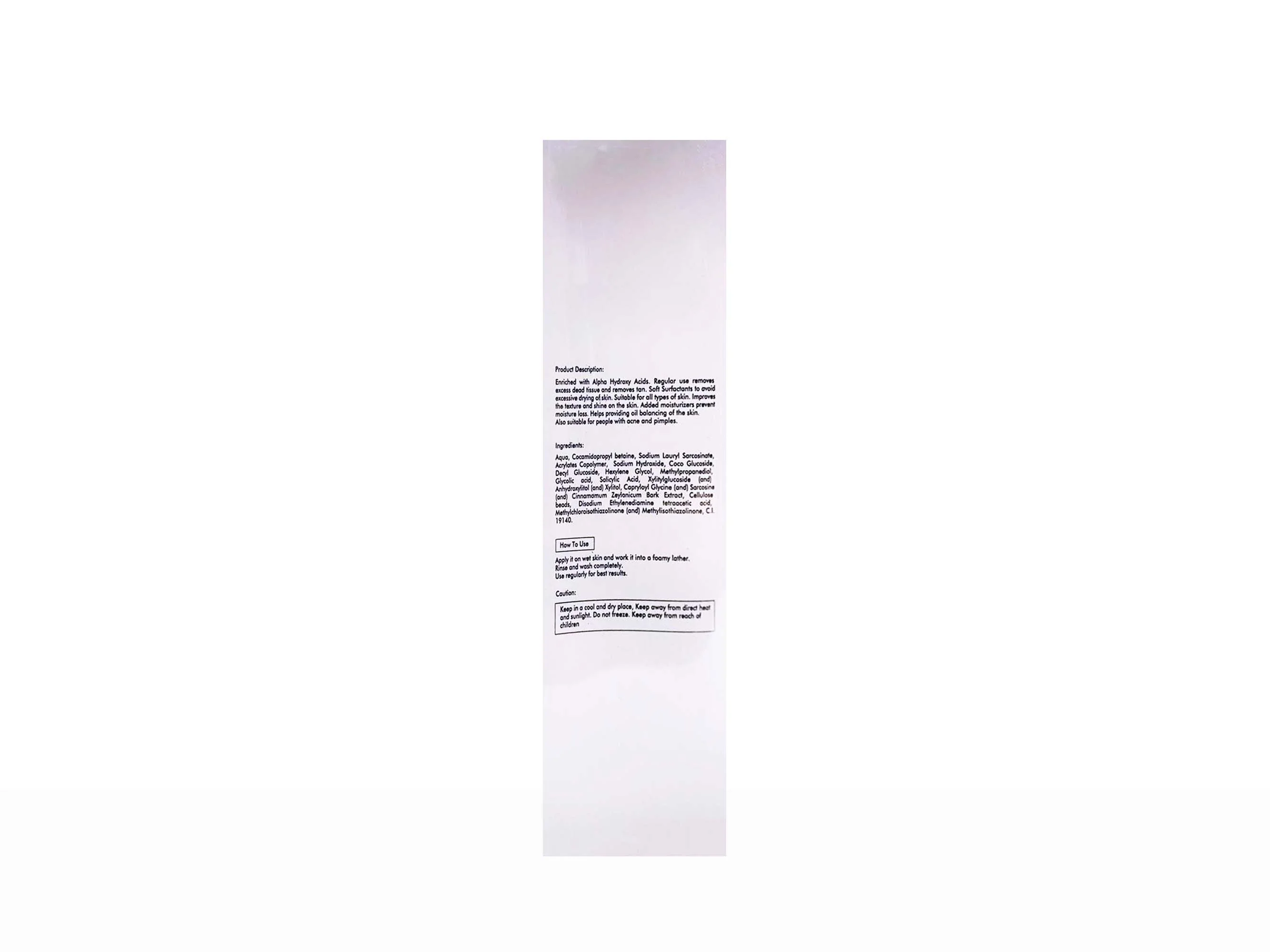 Acjuve Skin Rejuvenating Face Wash - Image 2