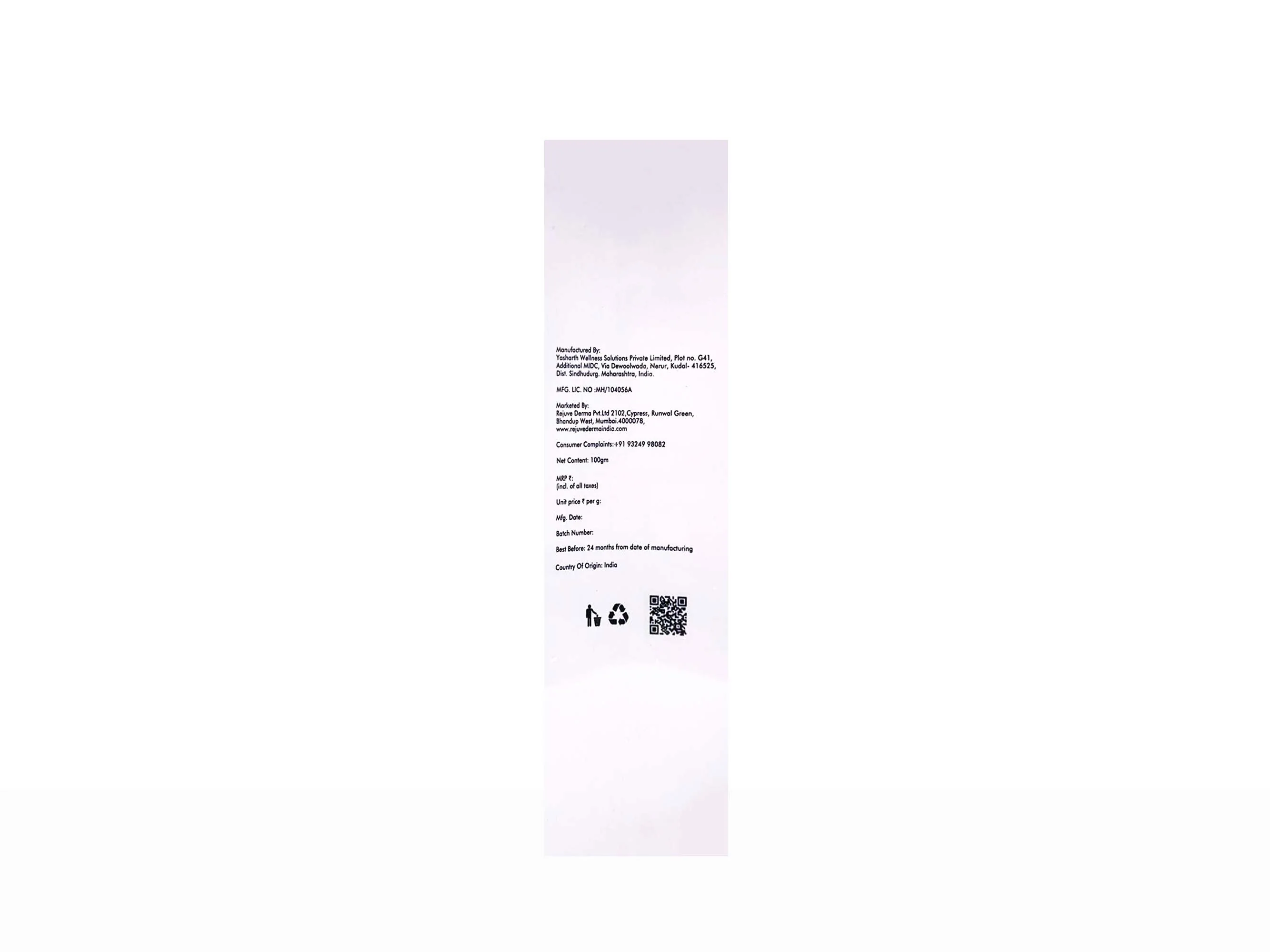 Acjuve Skin Rejuvenating Face Wash - Image 3