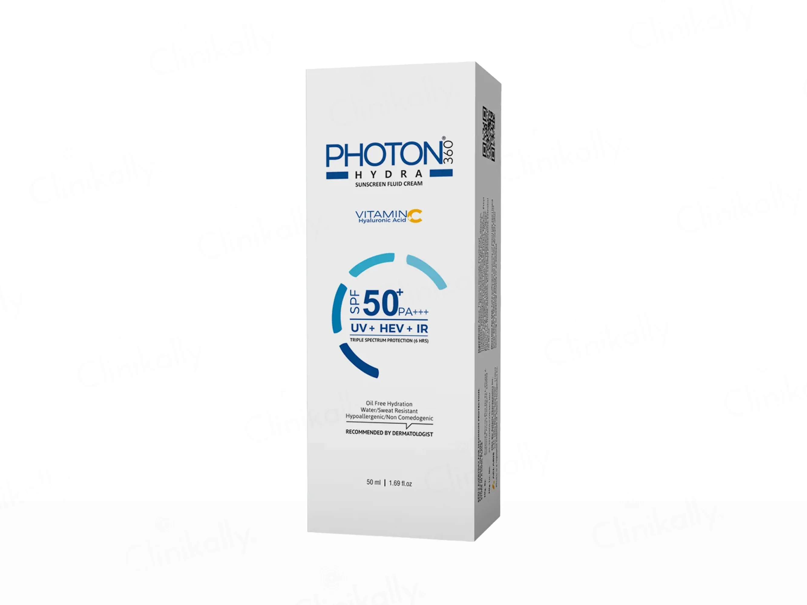 Aclaris Photon 360 Hydra Sunscreen Fluid Cream SPF 50+ - Image 3