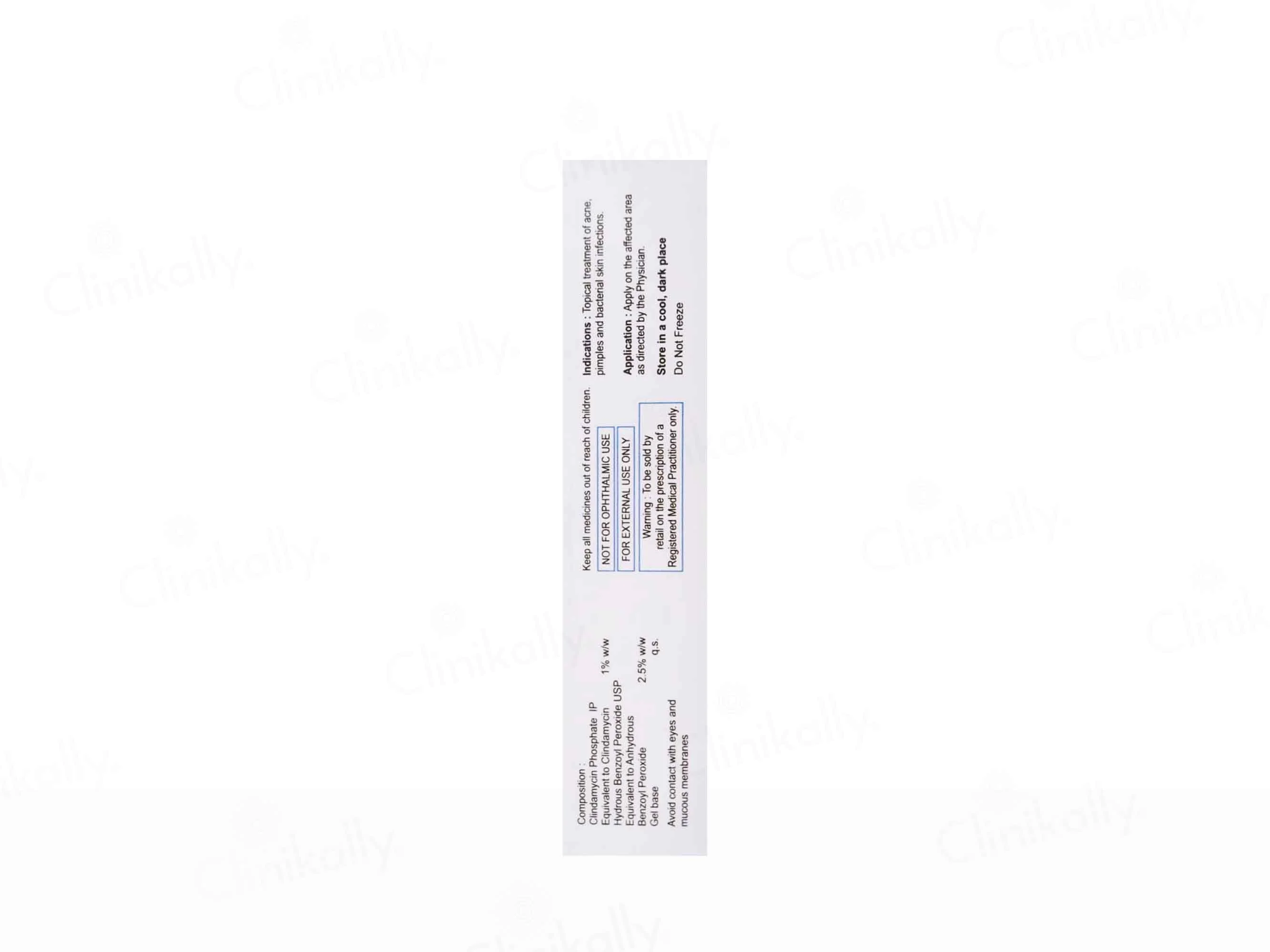 Aclind BP 2.5% Gel - Image 5