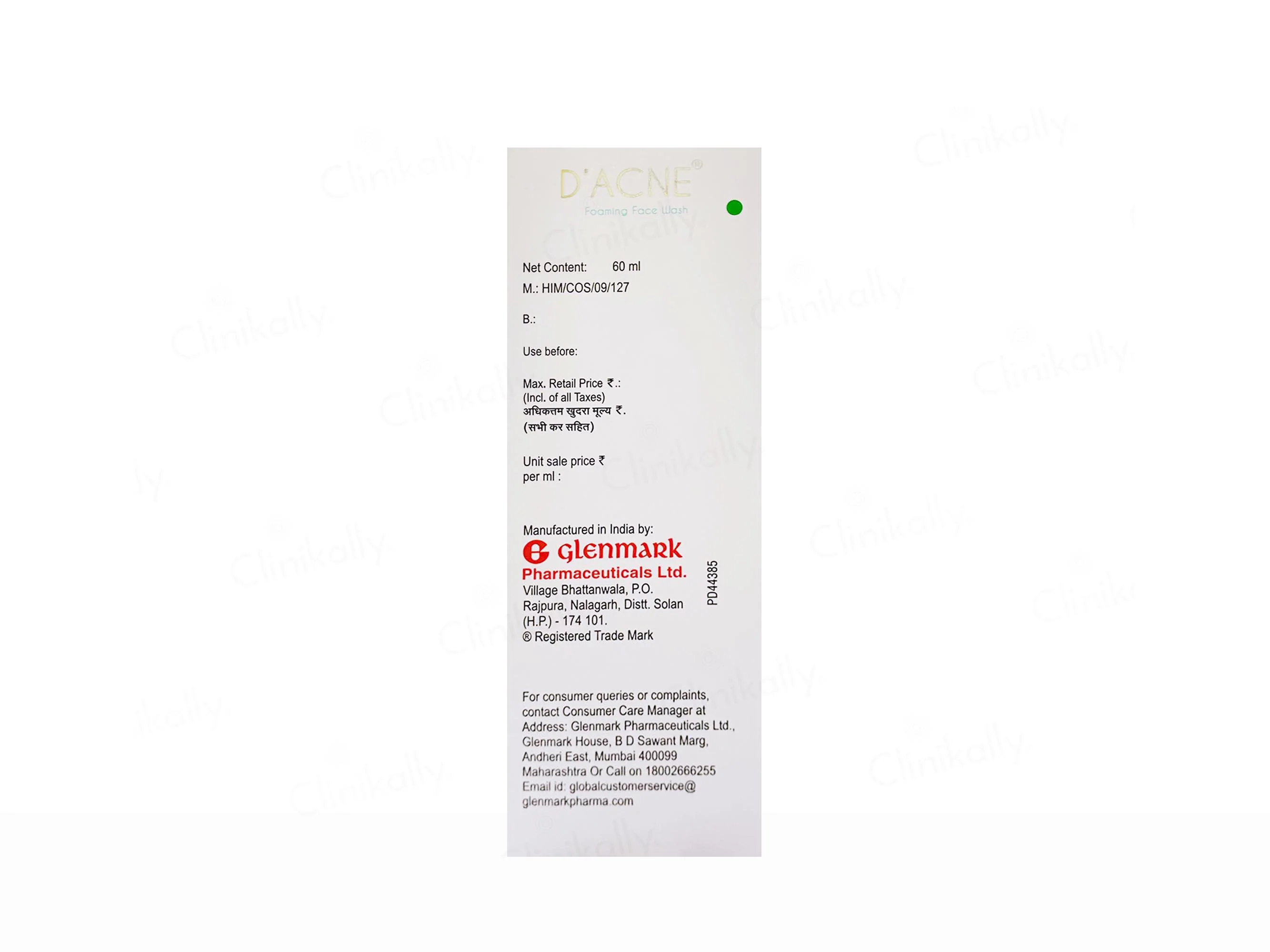 Acnechio Deep Cleansing Gel Face Wash - Image 3