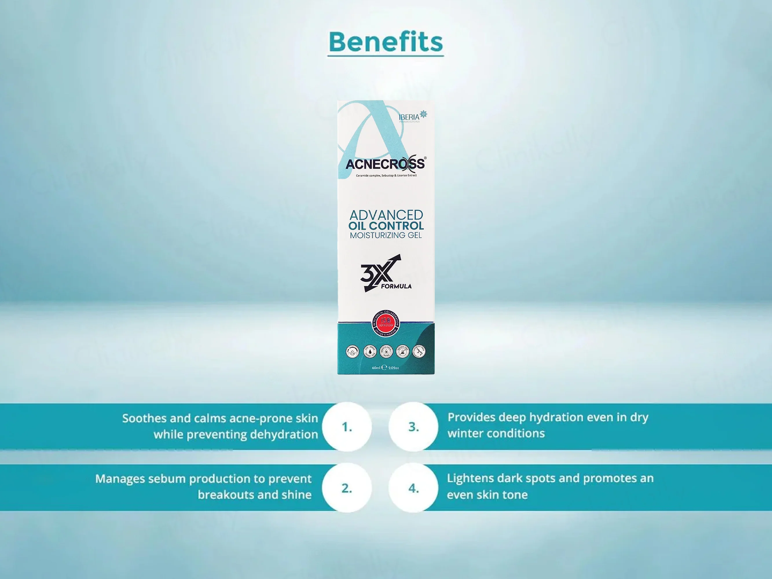 Acnecross Advanced Oil Control Moisturizing Gel - Image 5