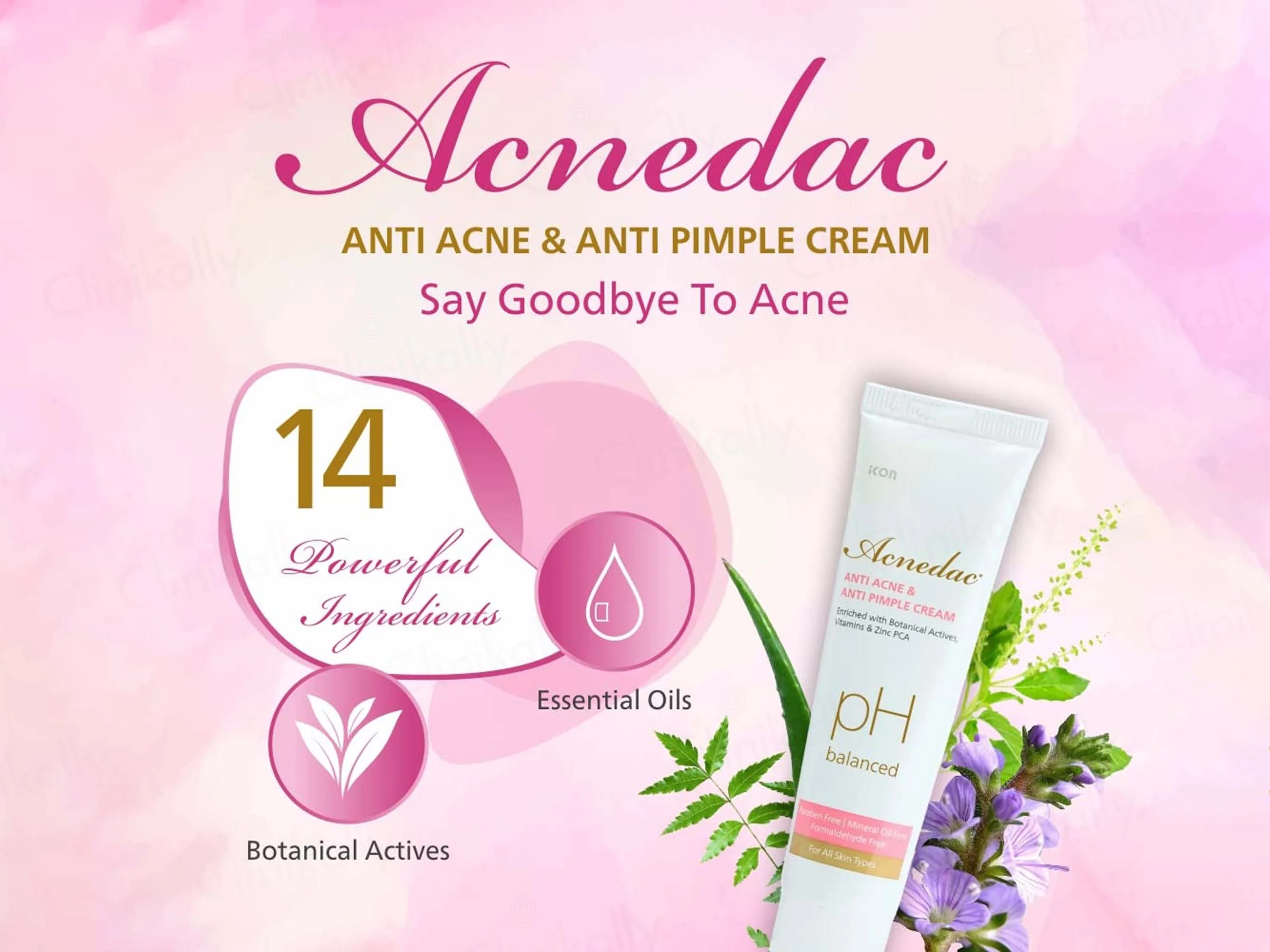 Acnedac pH Balanced Anti Acne & Anti Pimple Cream - Image 3