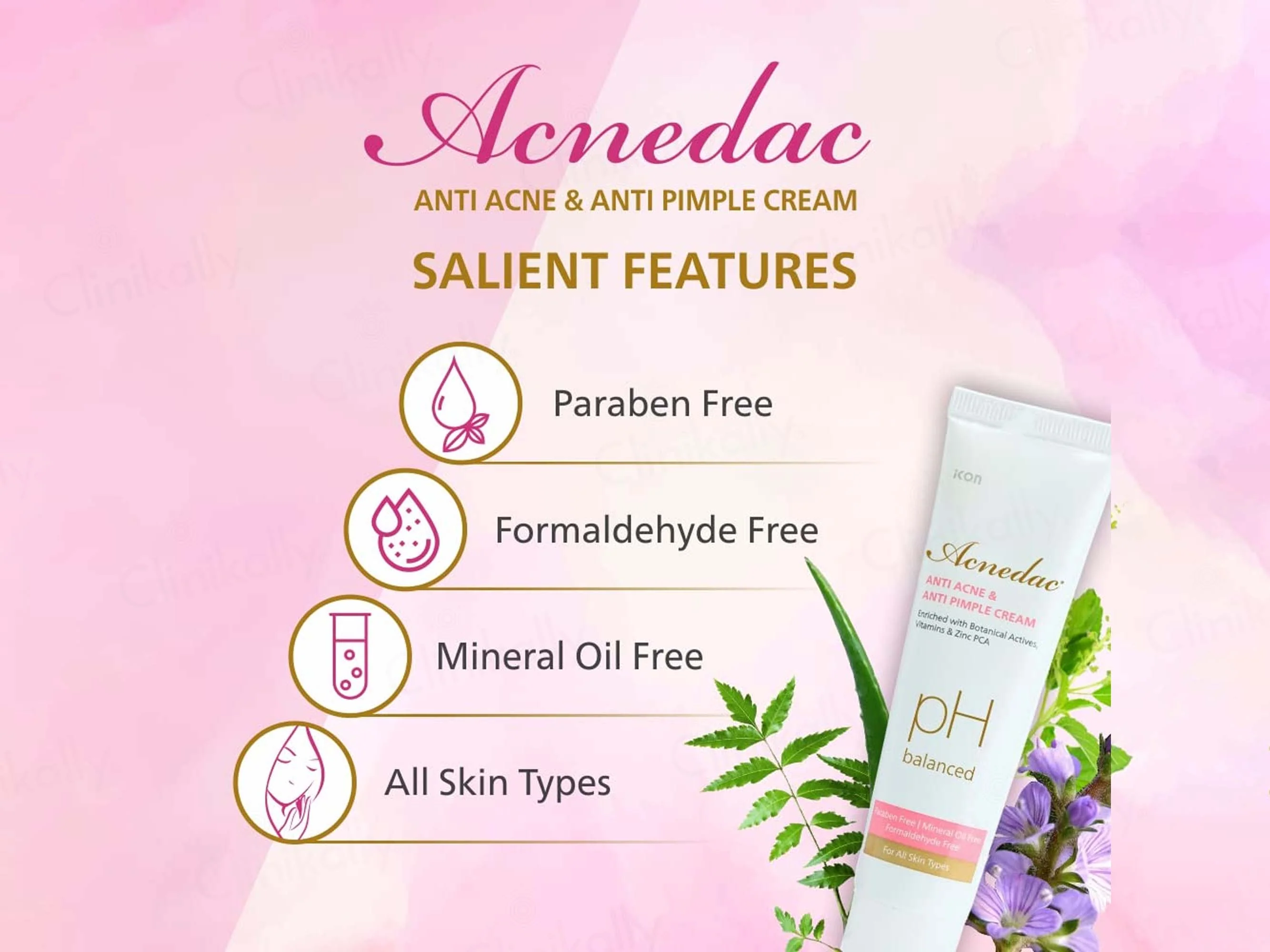 Acnedac pH Balanced Anti Acne & Anti Pimple Cream - Image 6