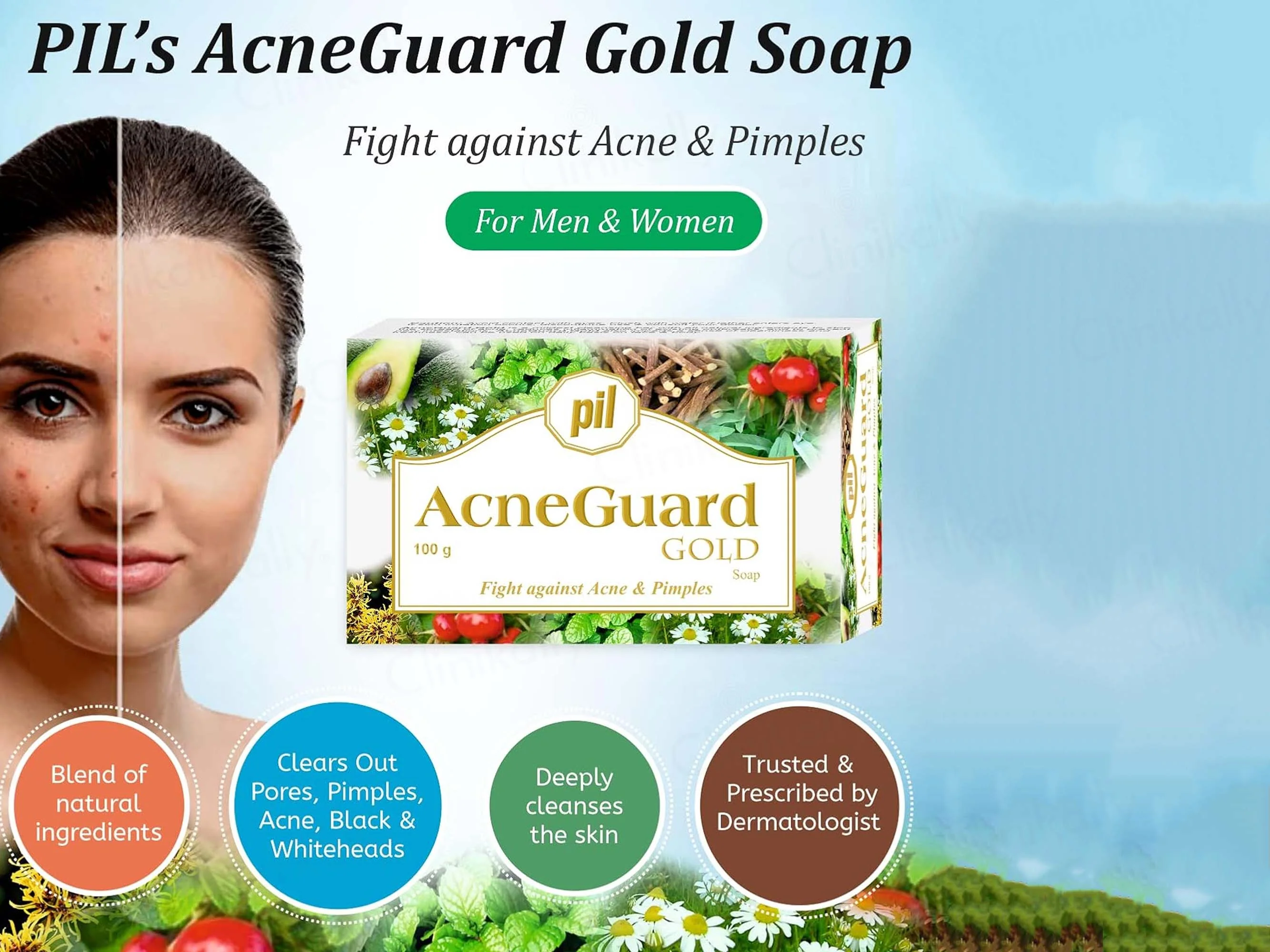 Acneguard Gold Soap - Image 2