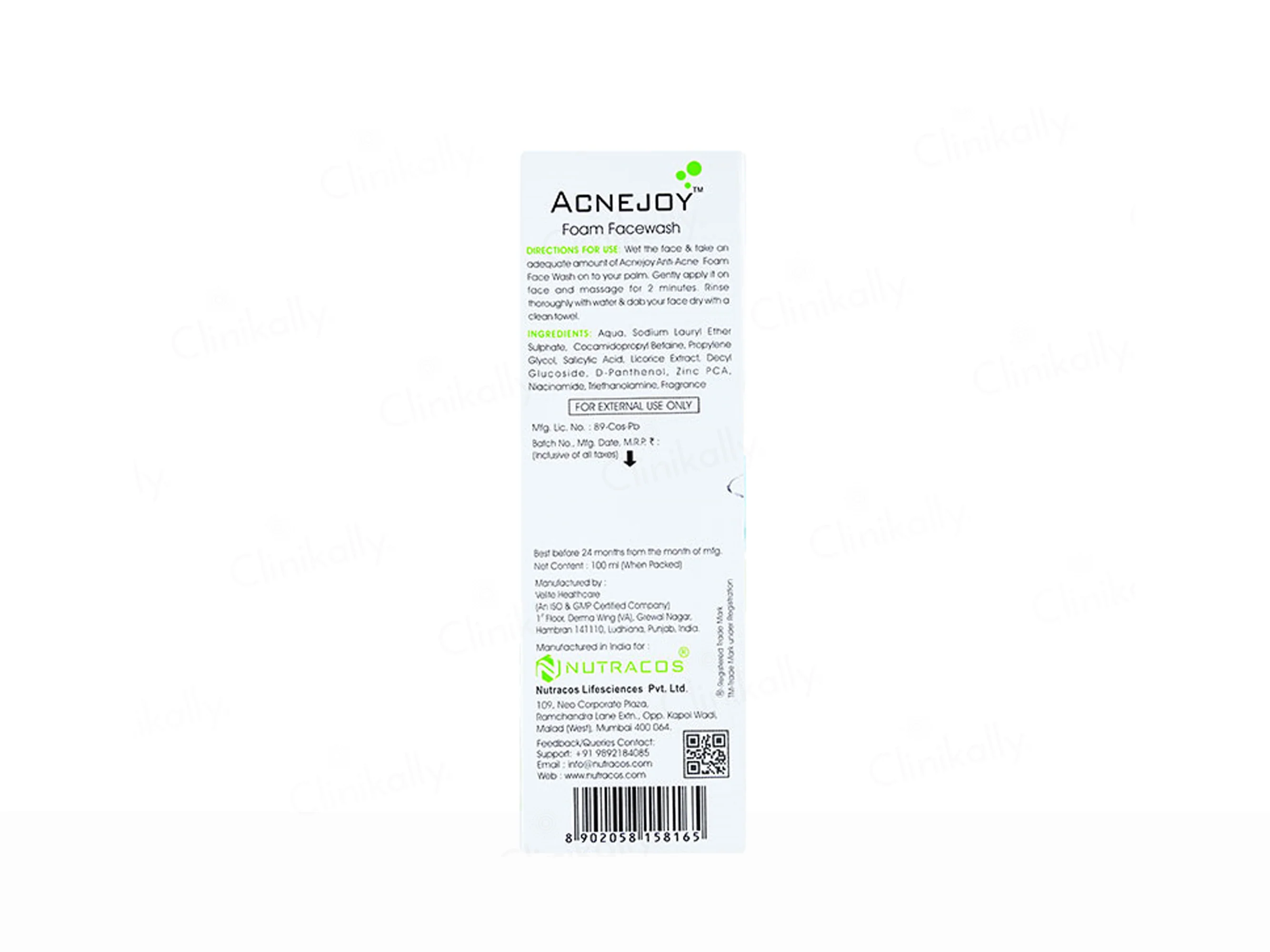 Acnejoy Advanced Anti-Acne Foam Facewash - Image 6
