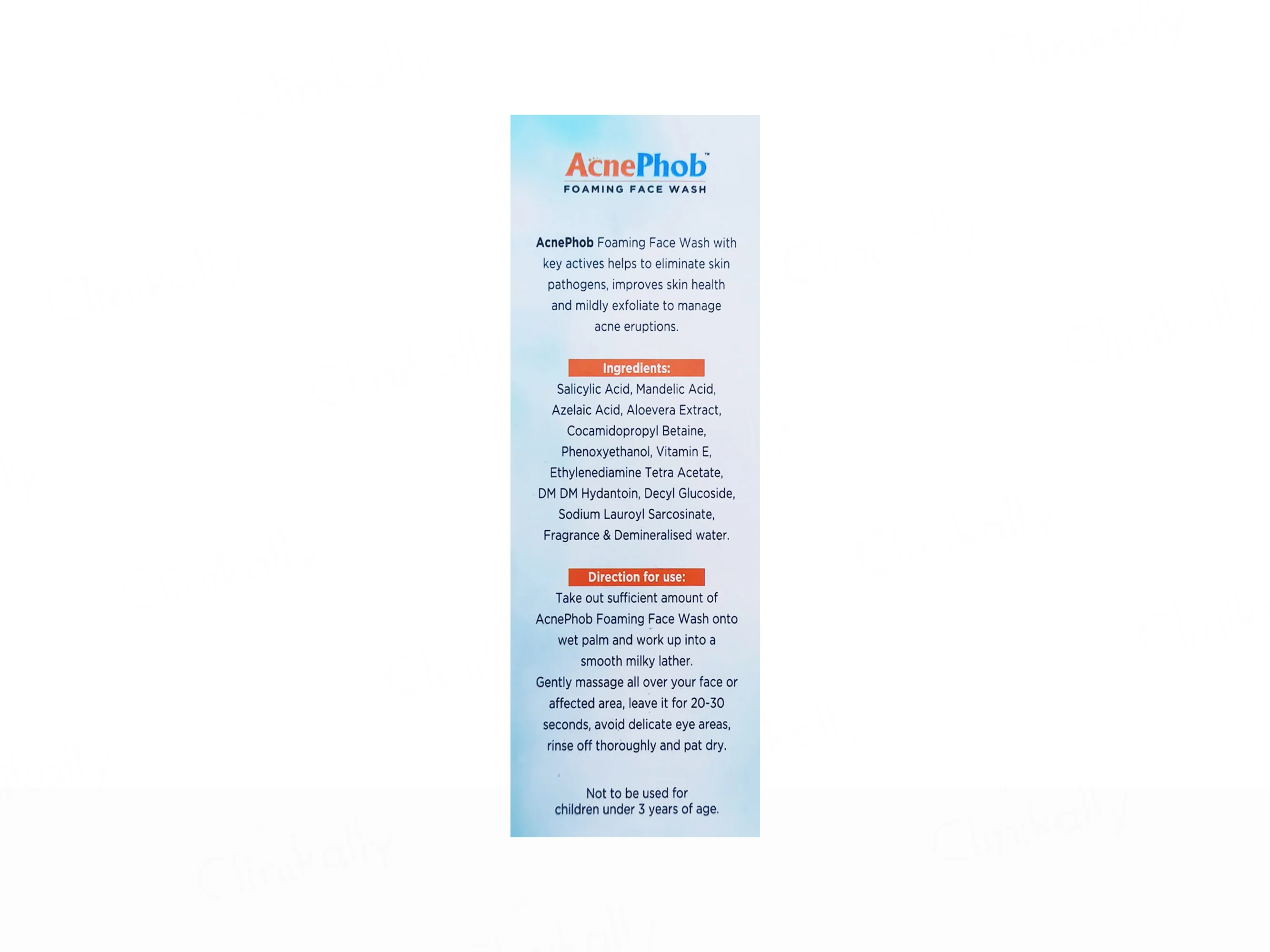 Acnephob Foaming Face Wash - Image 3