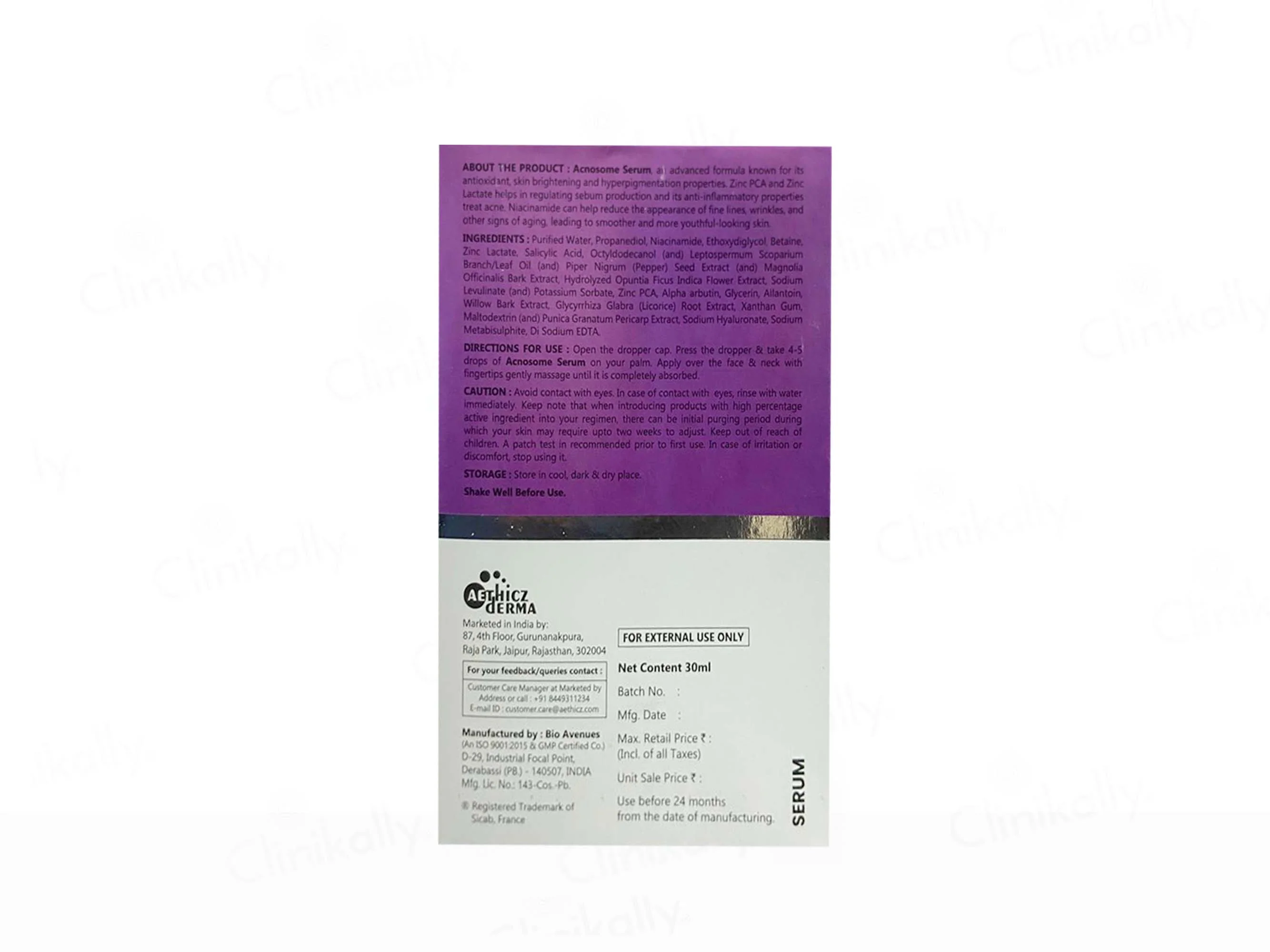 Acnosome Face Serum - Image 2