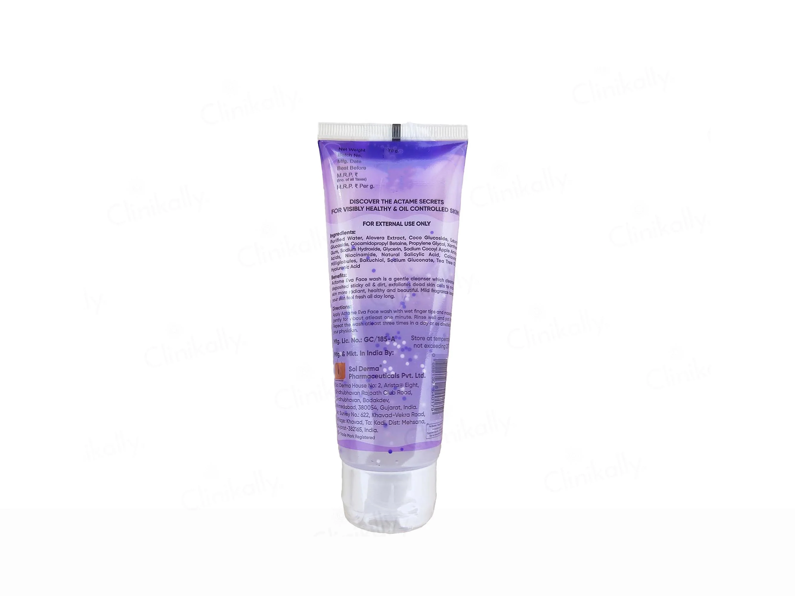 Actame Eva Face Wash - Image 3
