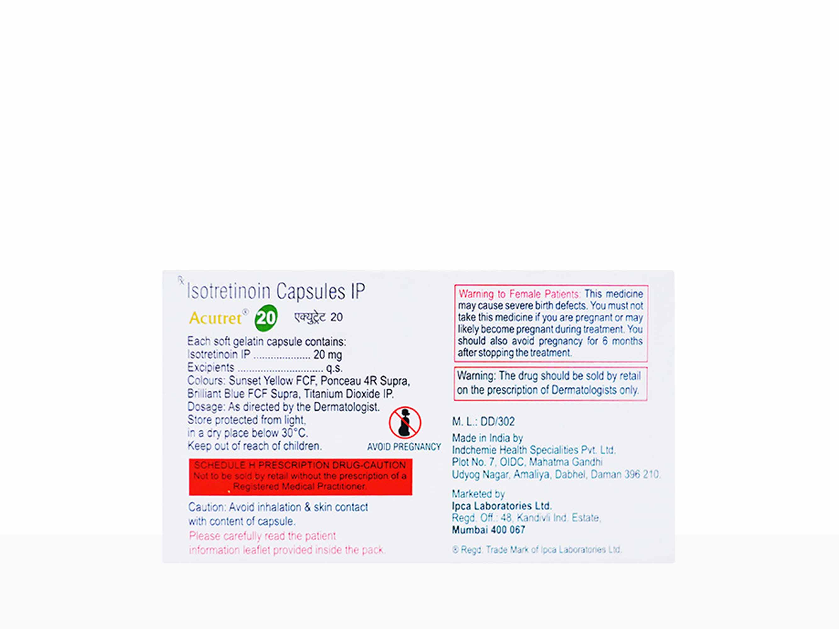 Acutret 20 Capsule - Image 2