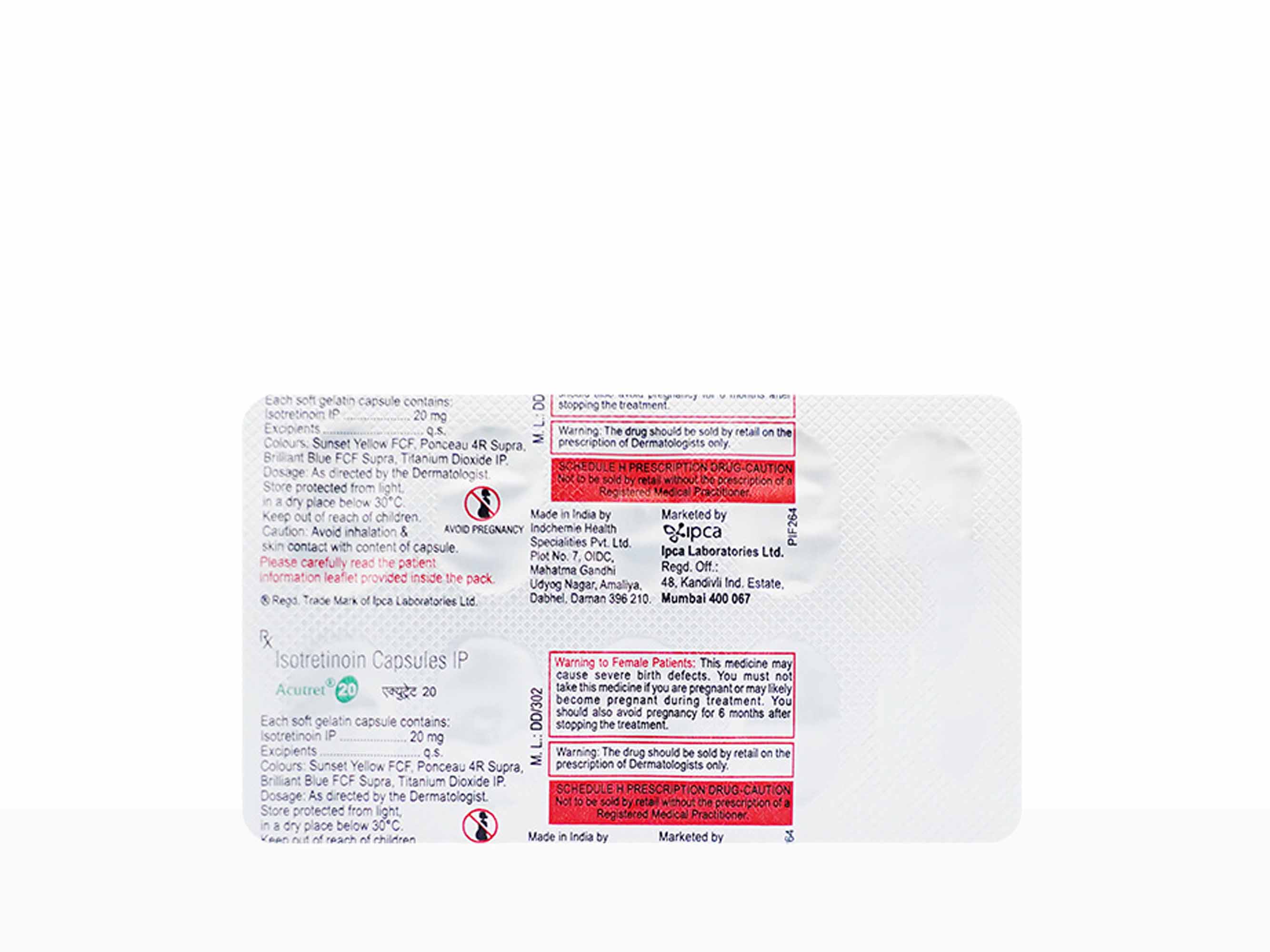 Acutret 20 Capsule - Image 3