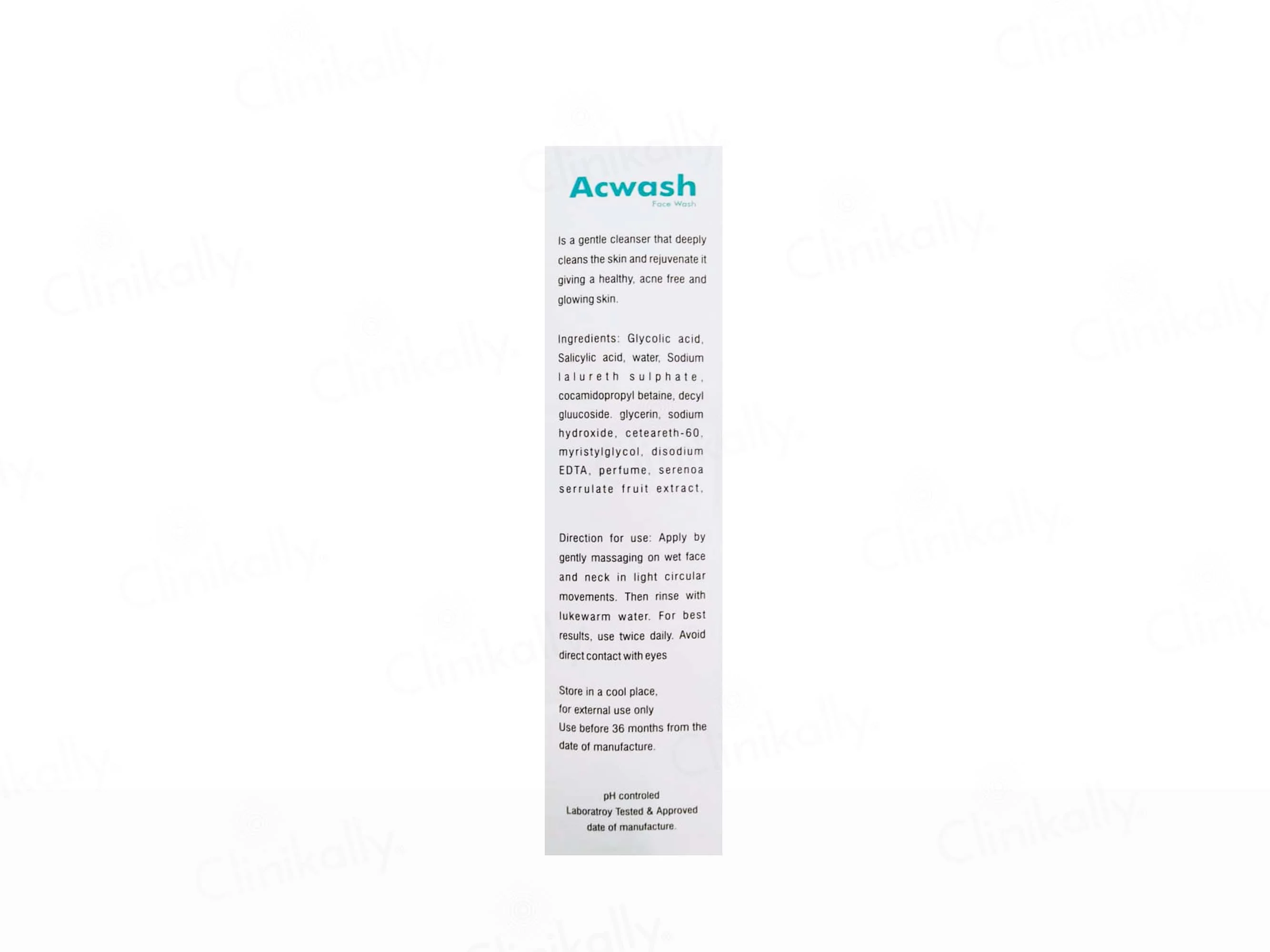 Acwash Face Wash - Image 2