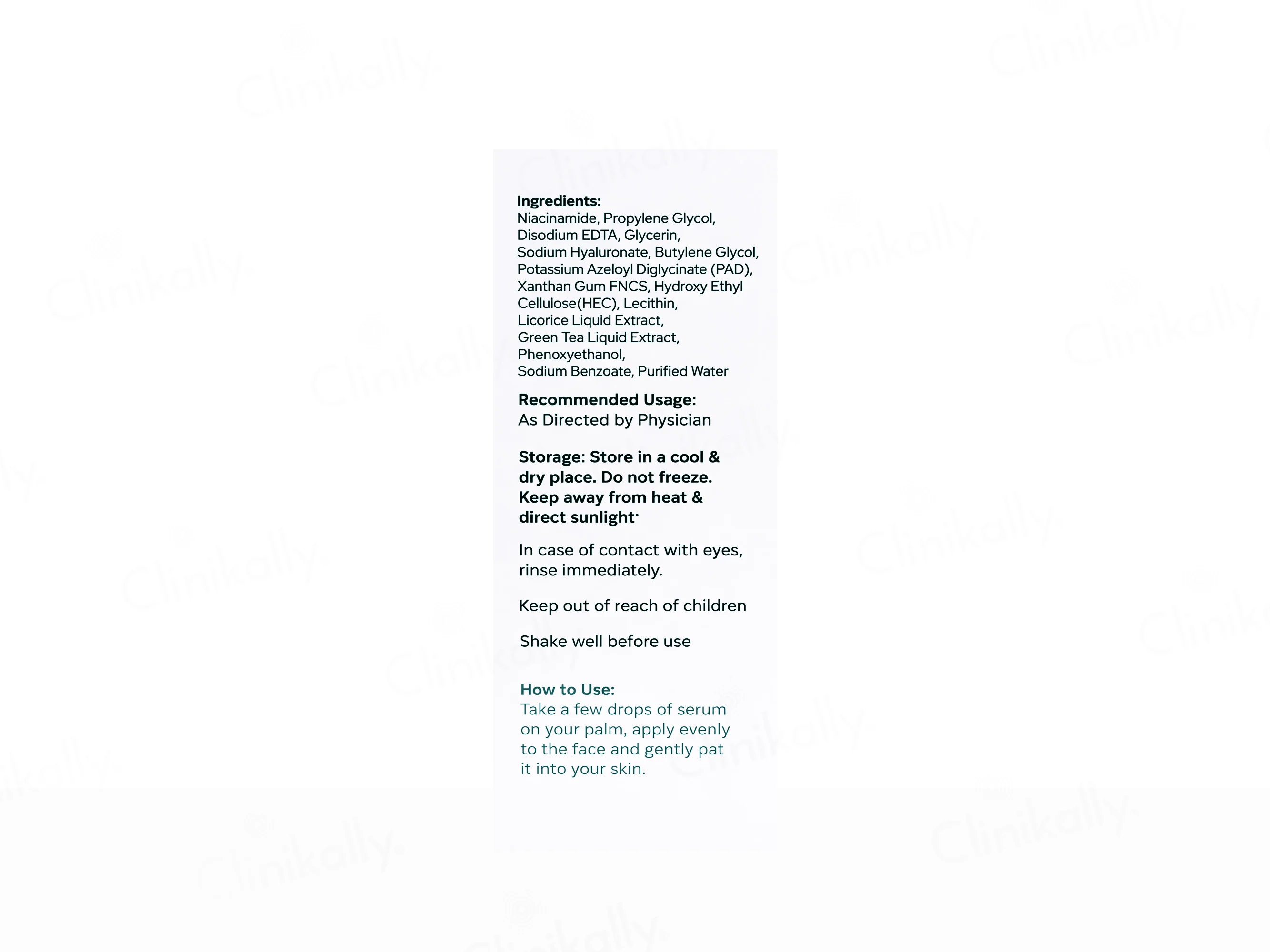 Aczit 12% Niacinamide Face Serum - Image 2