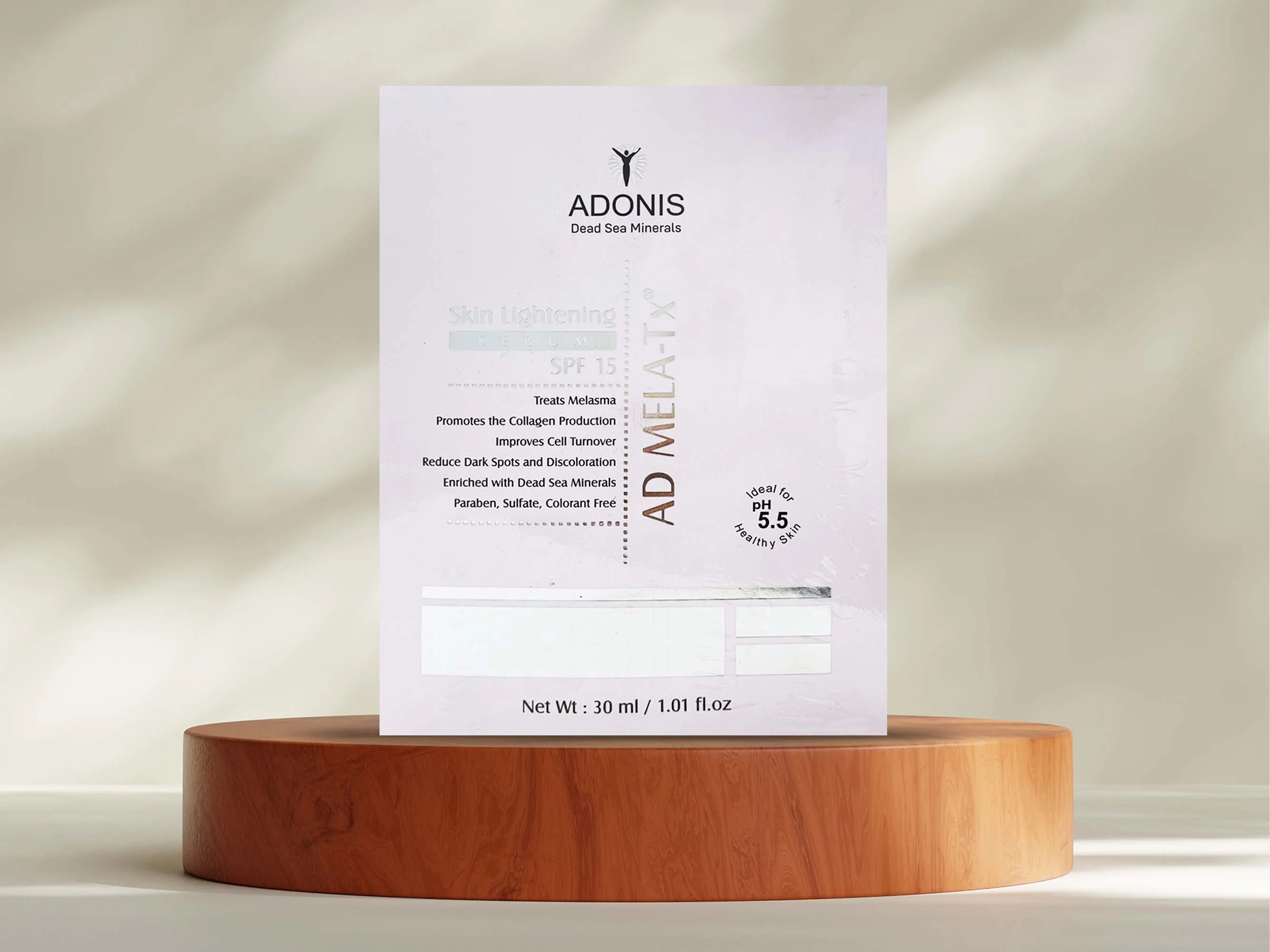 Adonis AD Mela-TX Skin Lightening Serum SPF 15 - Image 3