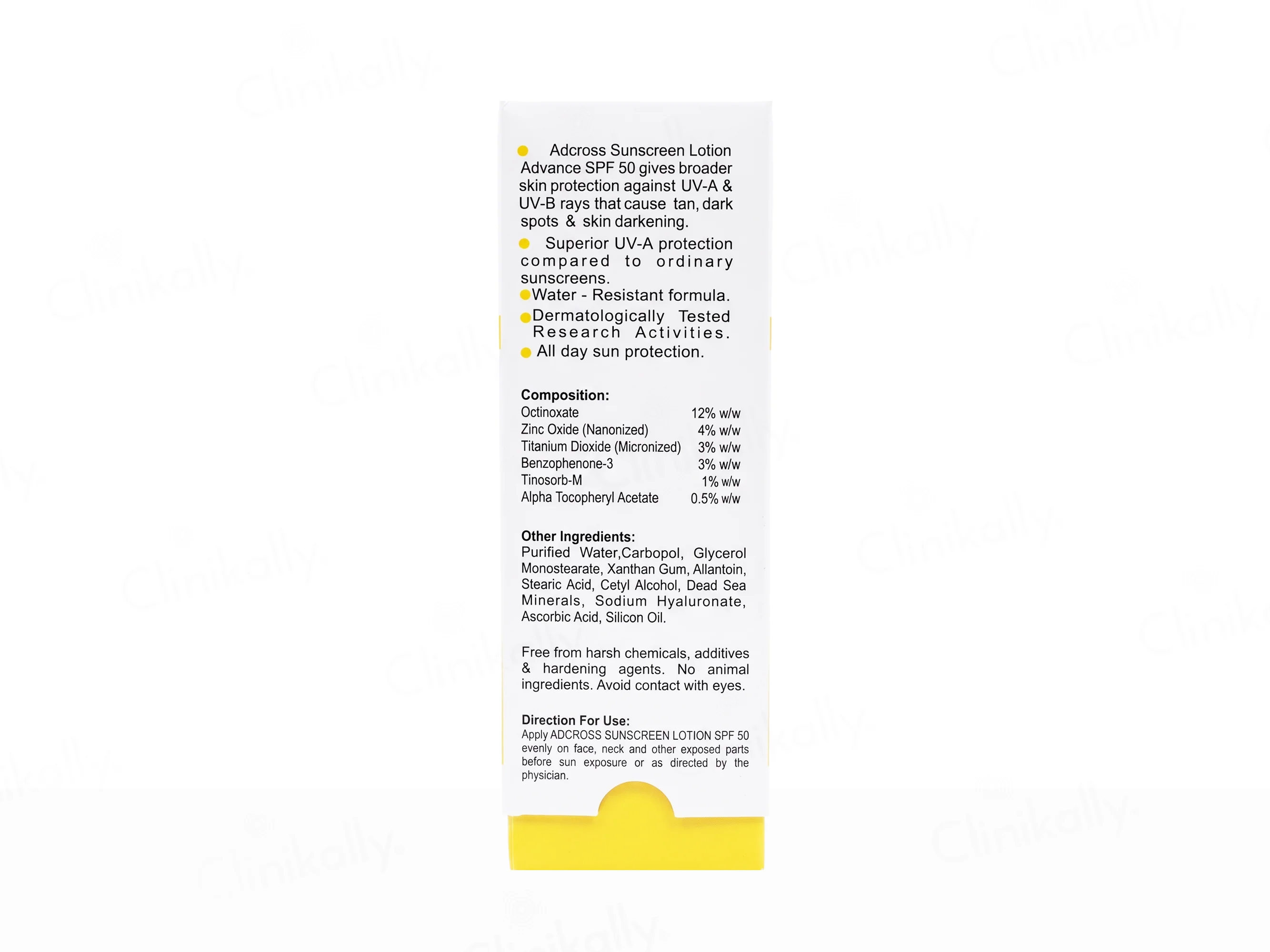 Adonis Adcross SPF 50+ Aqua Sunscreen Gel - Image 5