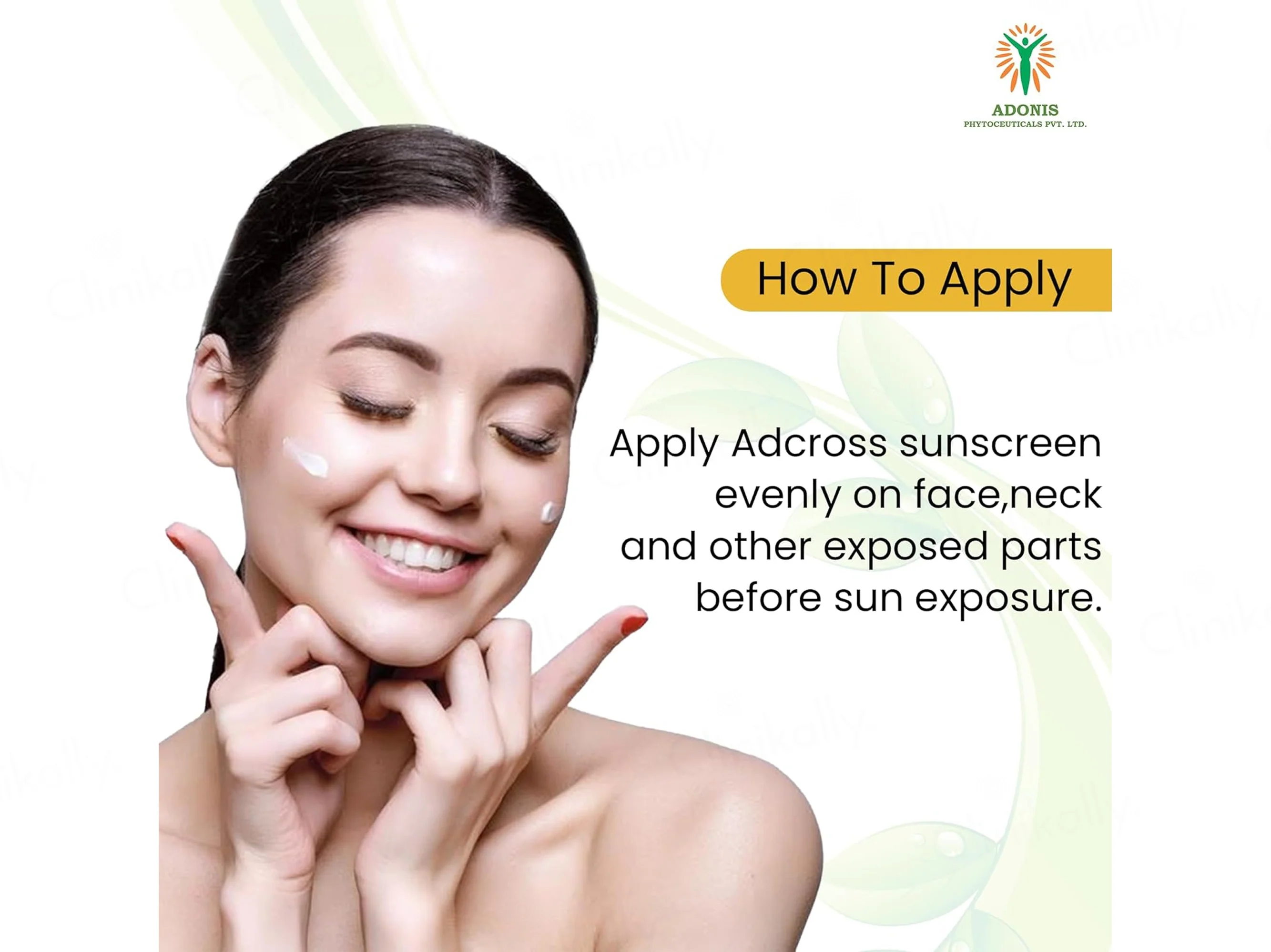 Adonis Adcross Sunscreen Lotion SPF 50 PA+++ - Image 5
