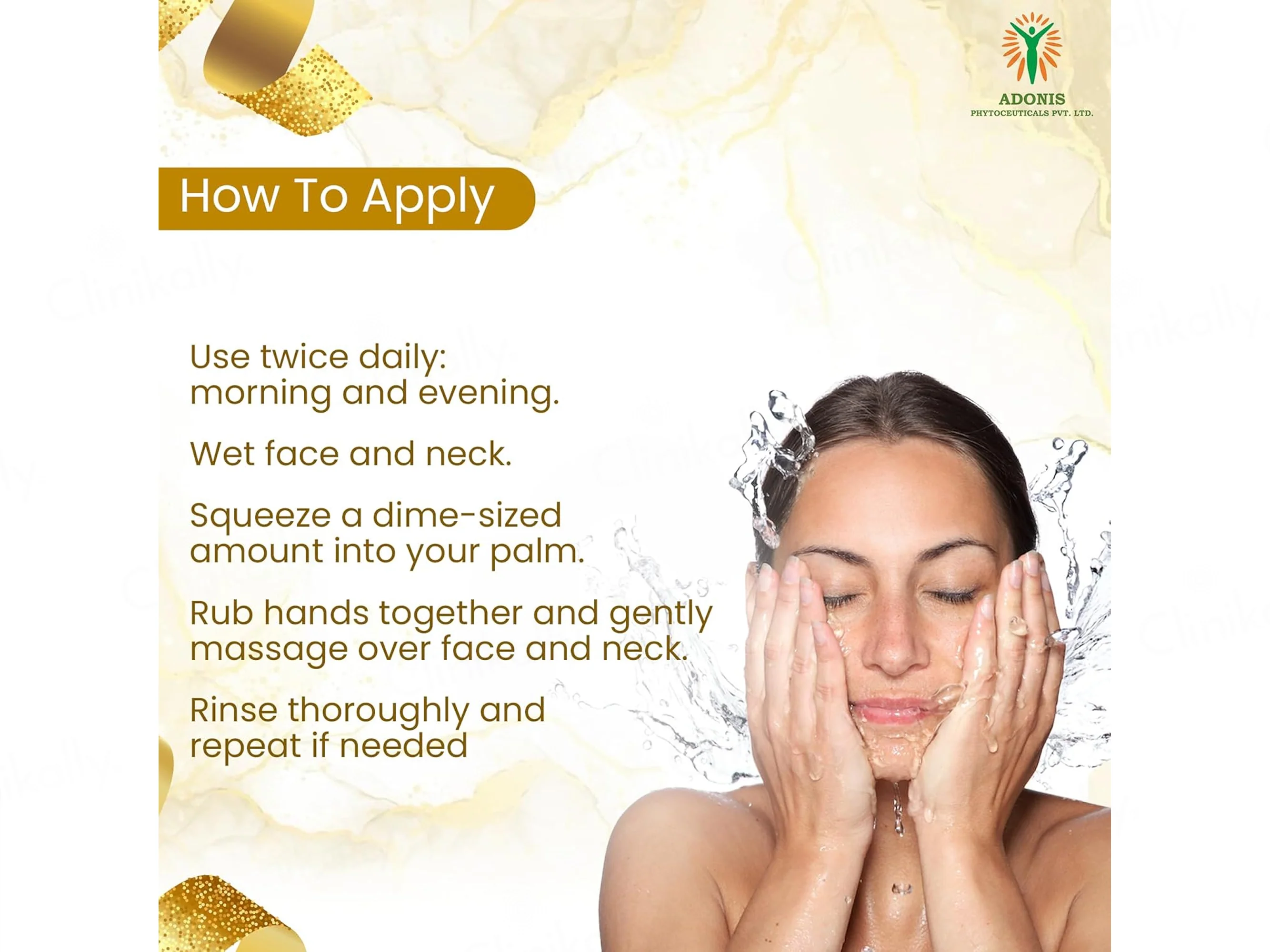 Adonis DS Gold Face Wash - Image 3
