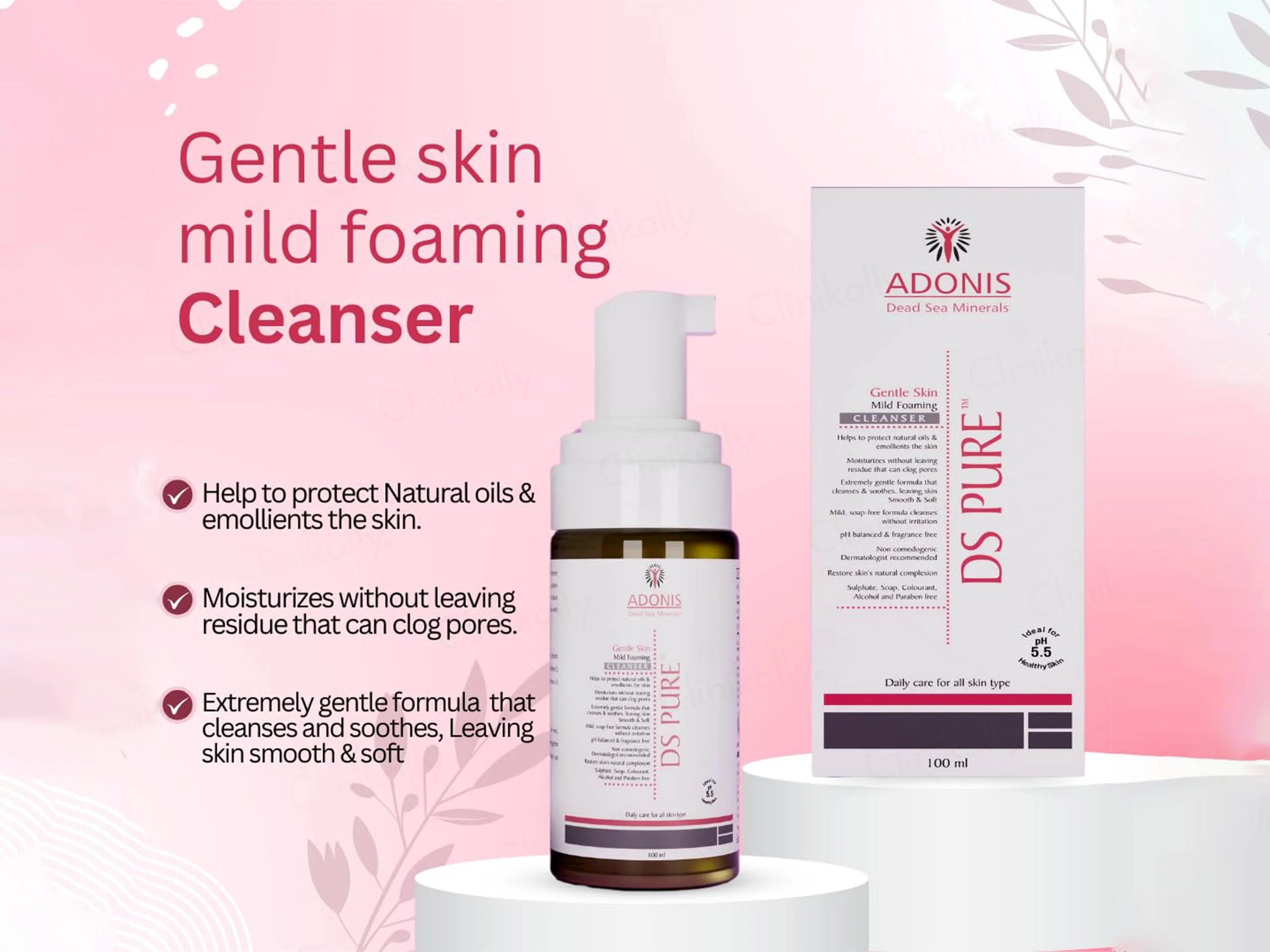 Adonis DS Pure Mild Foaming Cleanser - Image 4