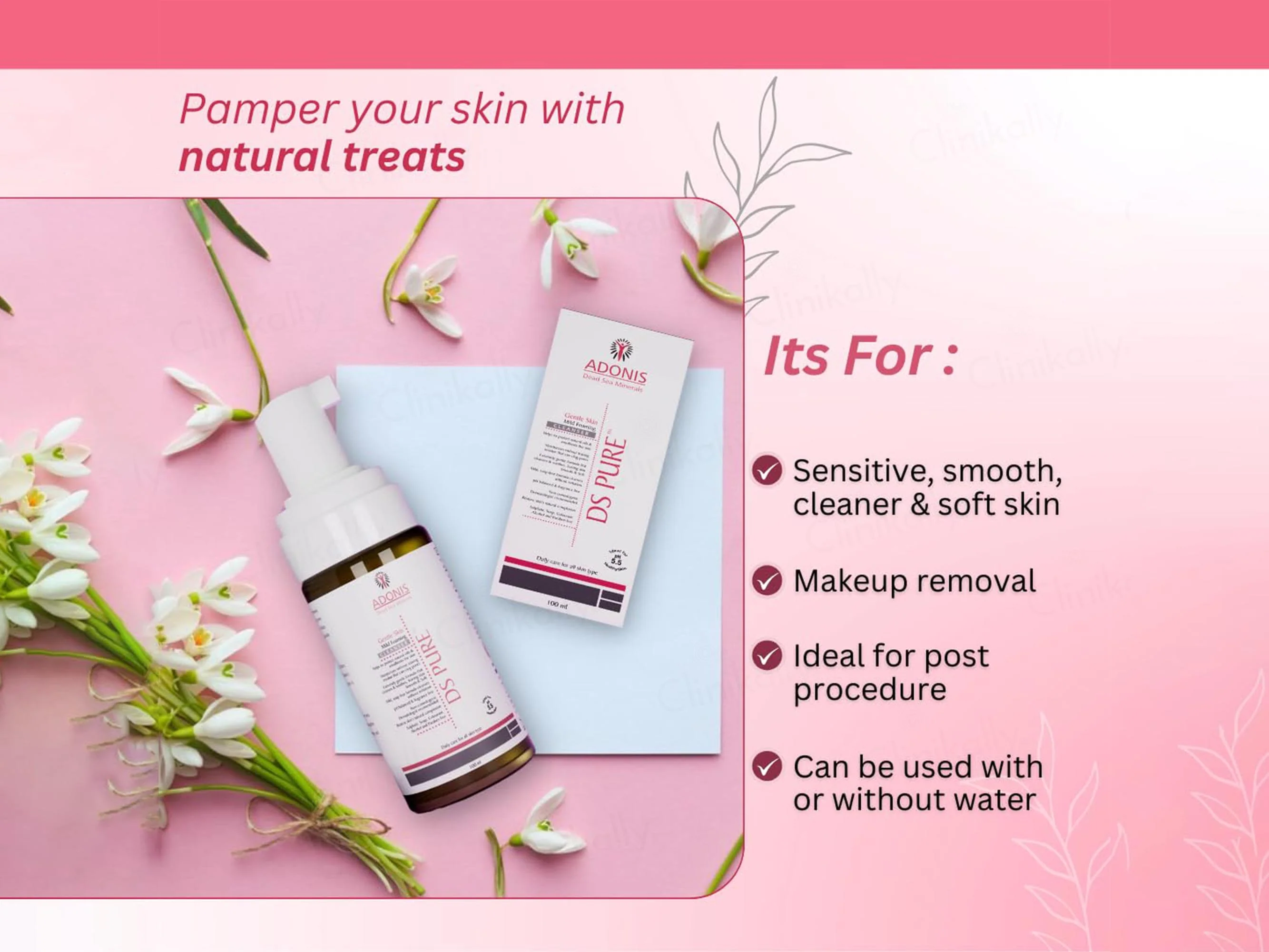 Adonis DS Pure Mild Foaming Cleanser - Image 6