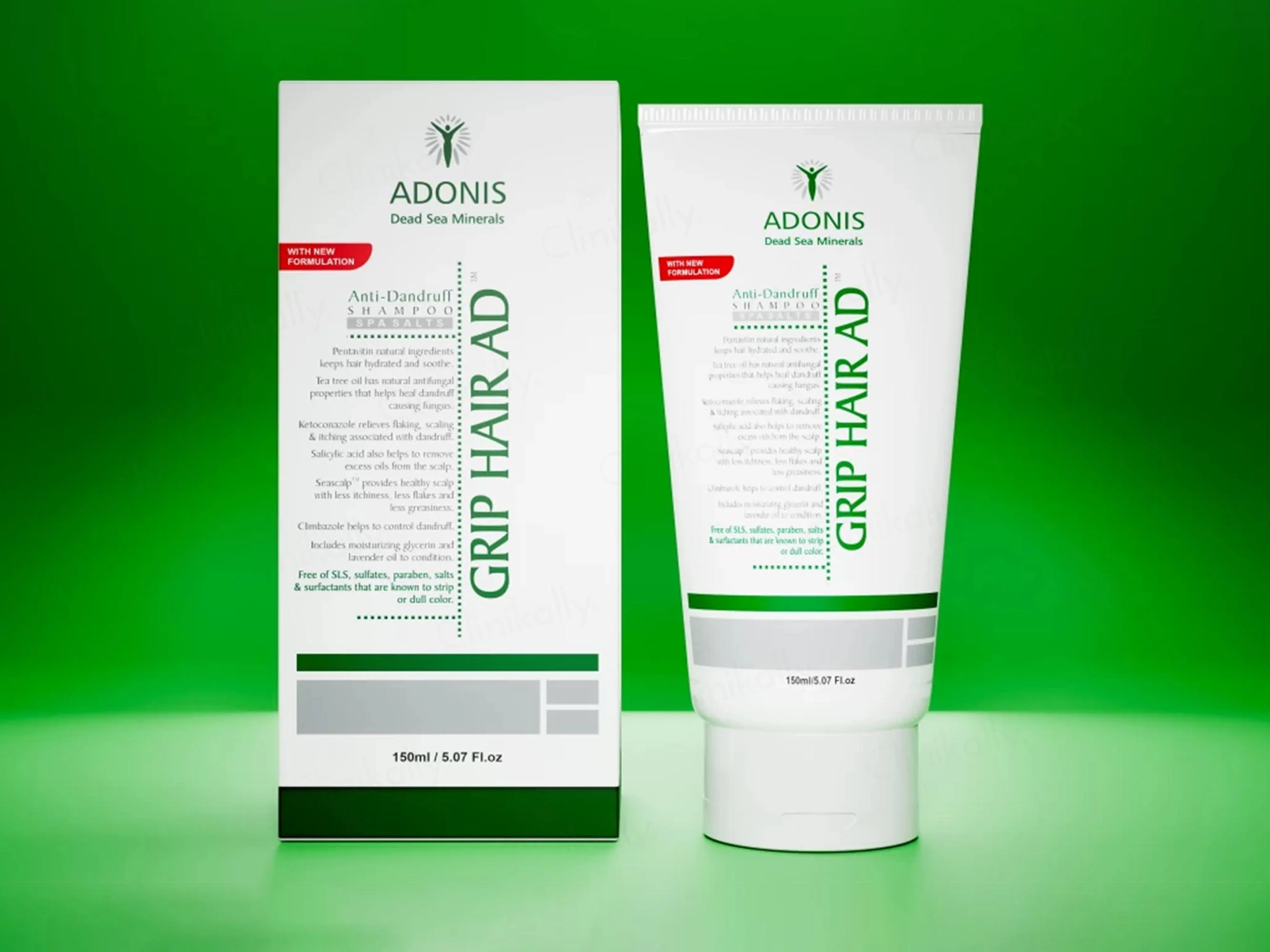 Adonis Grip Hair AD Anti-Dandruff Shampoo - Image 4