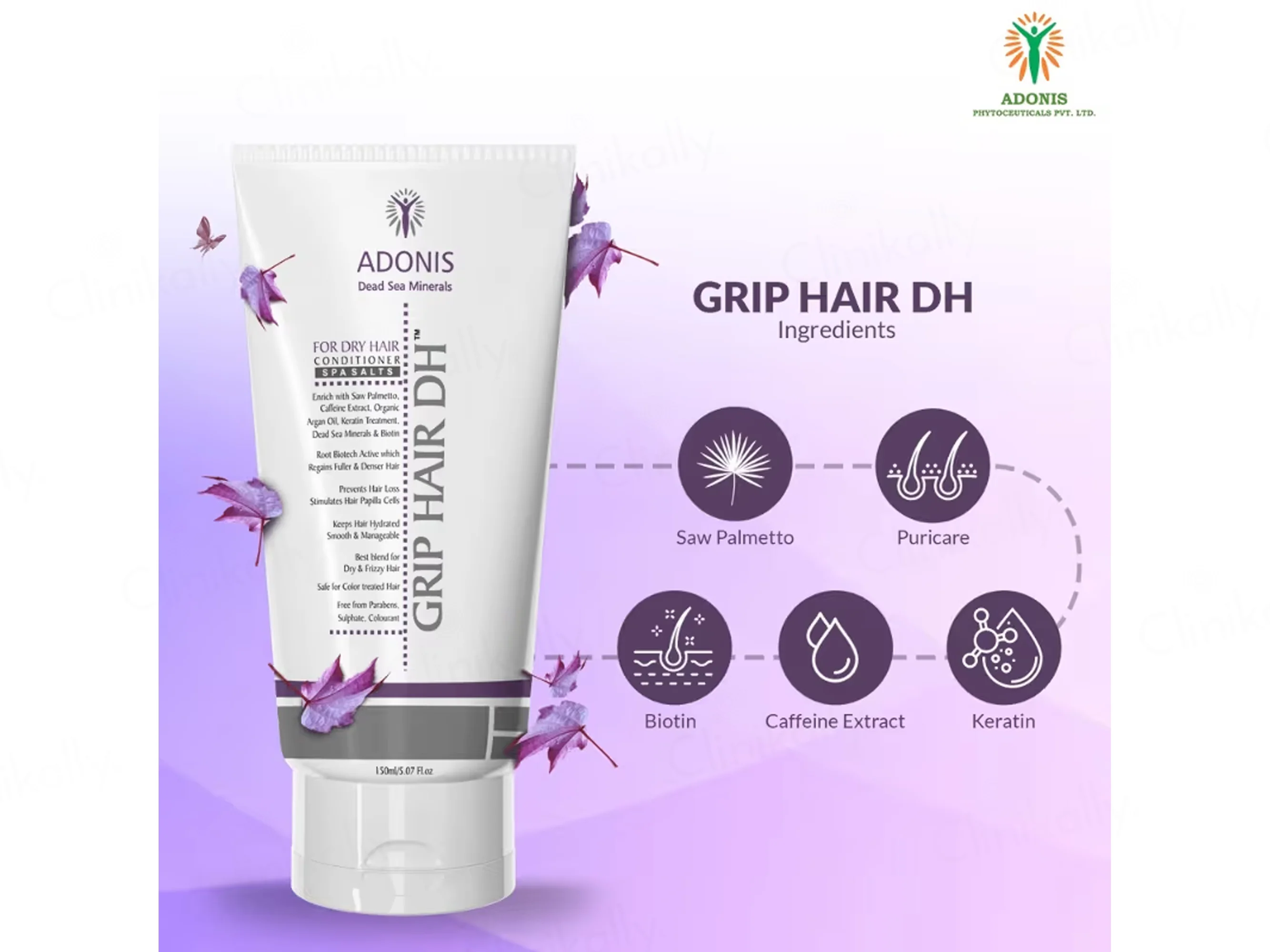 Adonis Grip Hair DH Conditioner For Dry Hair - Image 3