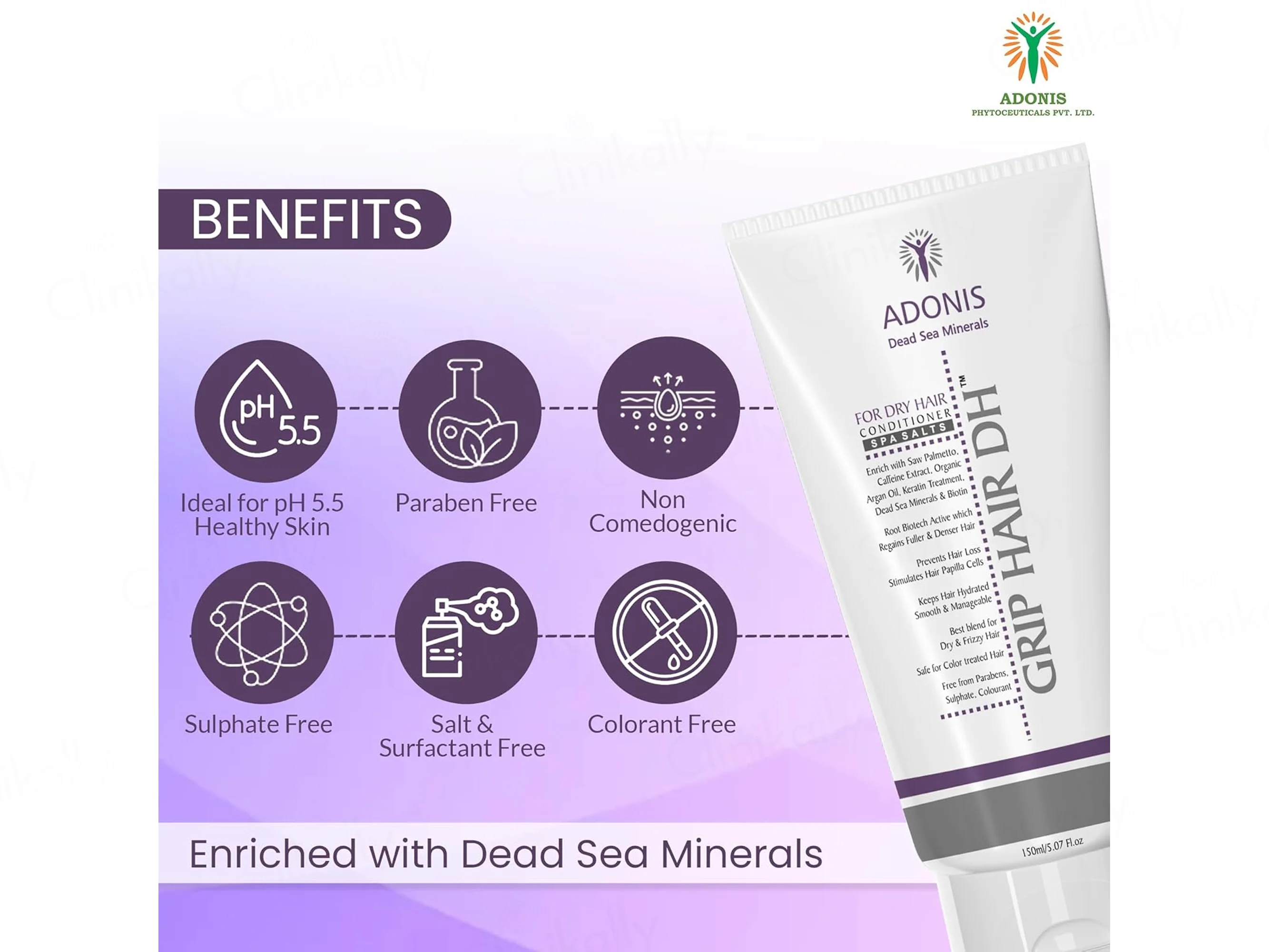 Adonis Grip Hair DH Restorative Mask - Image 3