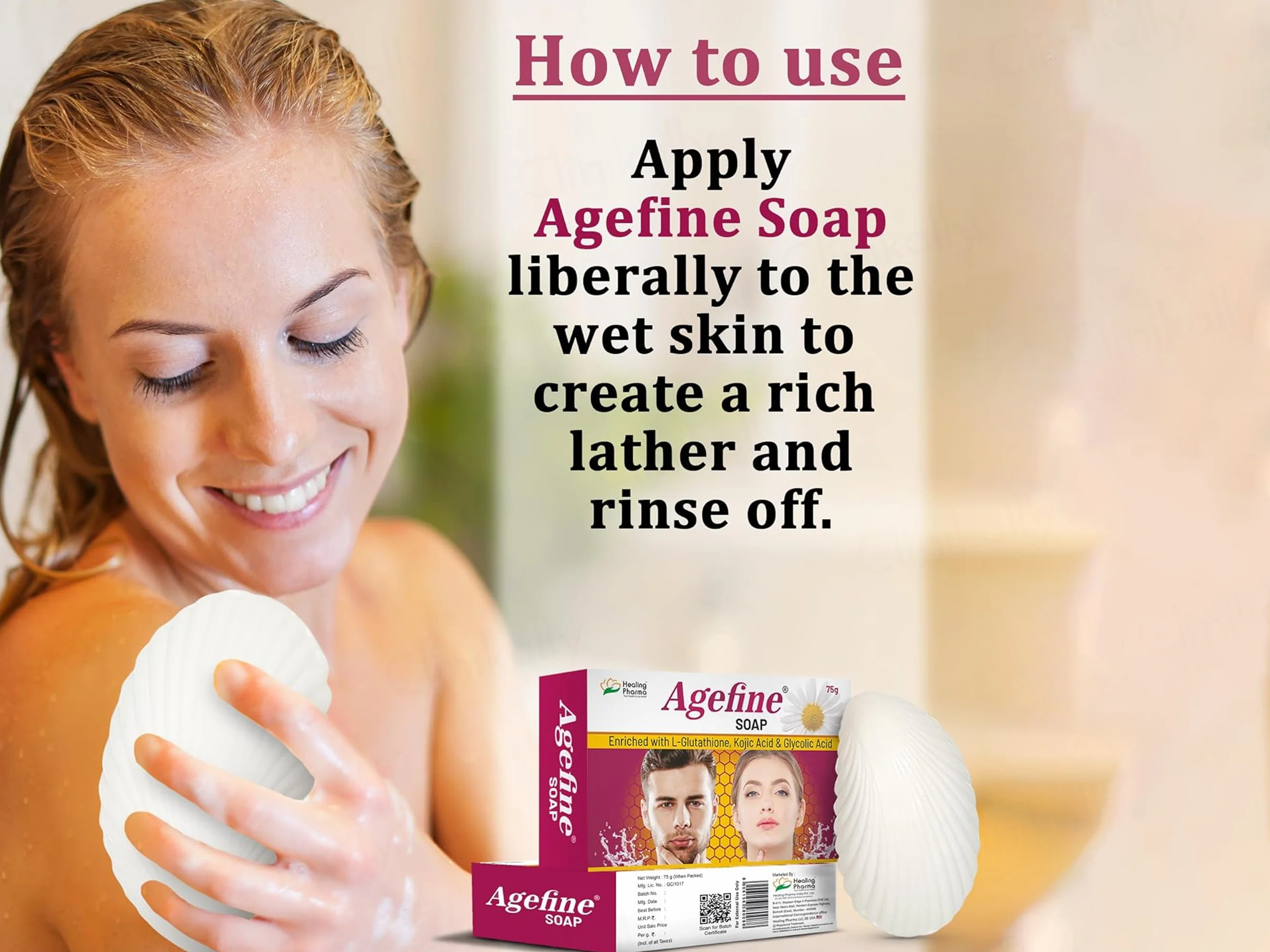 Agefine Soap - Image 3