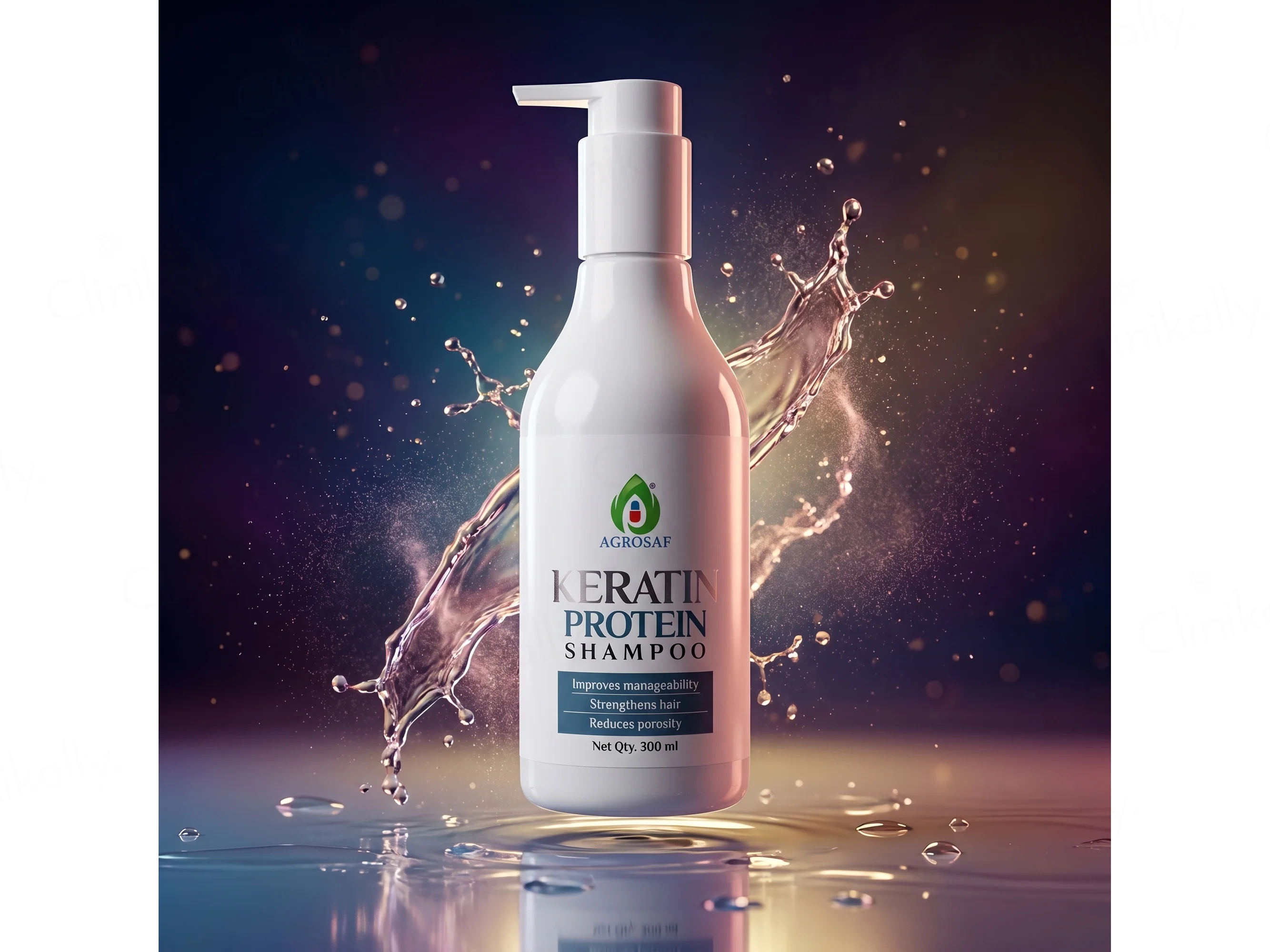 Agrosaf Keratin Protein Shampoo - Image 3