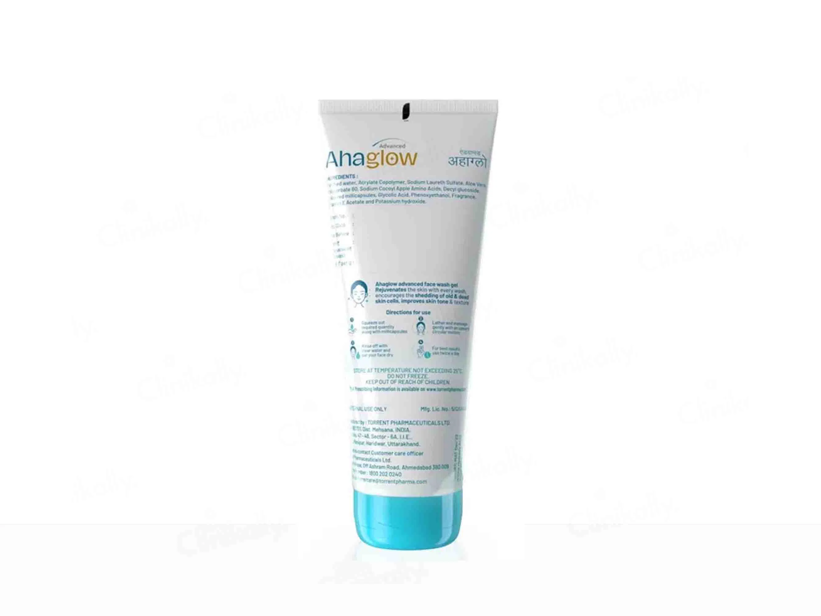 Ahaglow Advanced Skin Rejuvenating Face Wash Gel - Image 4