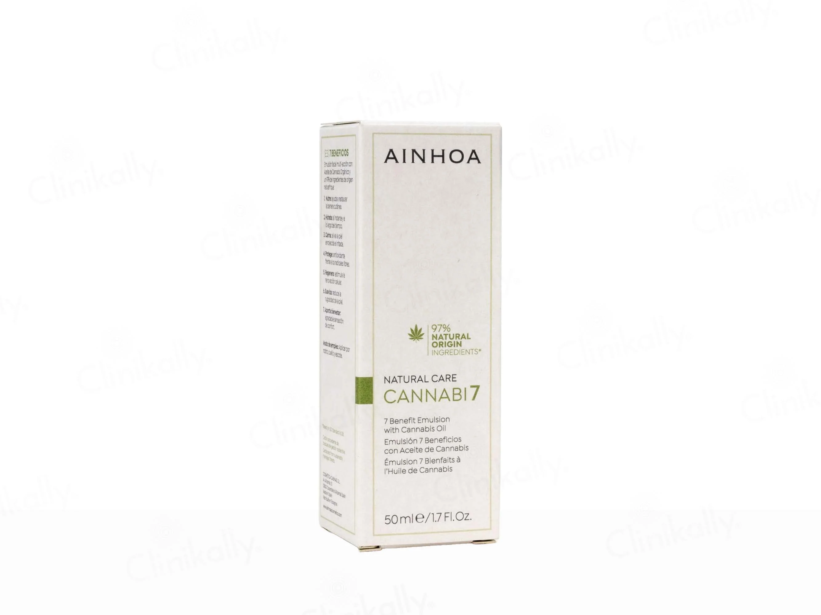 Ainhoa Cannabi 7 Benefit Facial Emulsion with Cannabis Oil - Image 3