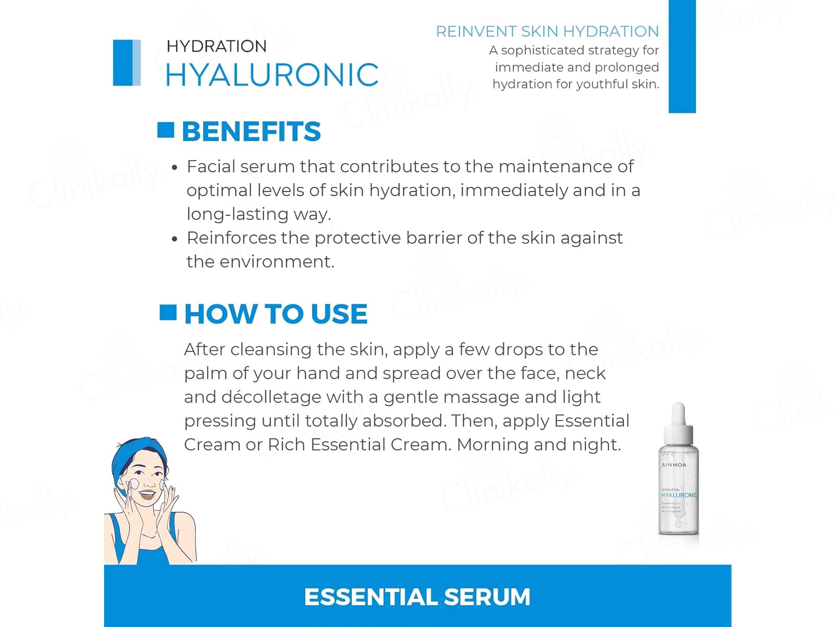 Ainhoa Hyaluronic Essential Serum - Image 3