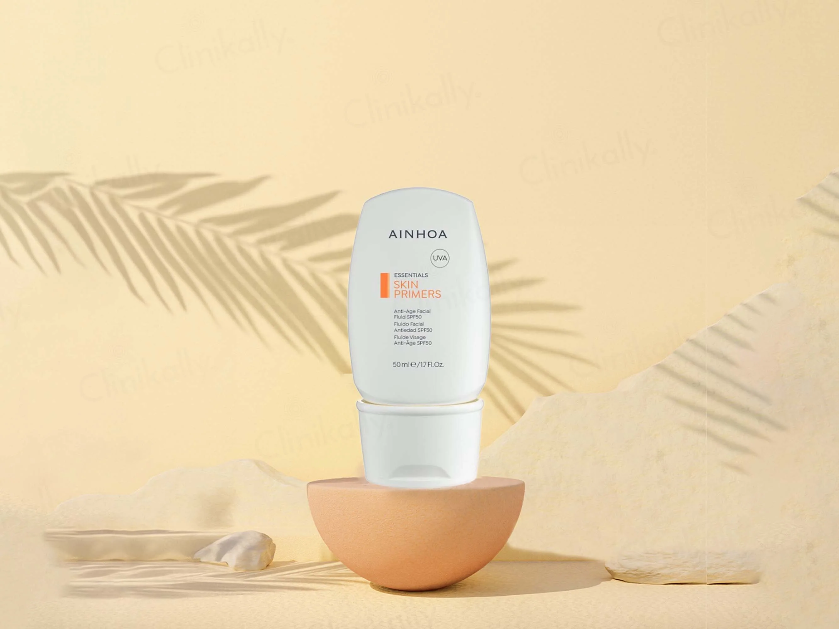 Ainhoa Skin Primers Anti-Age Facial Fluid Sunscreen SPF 50 - Image 2