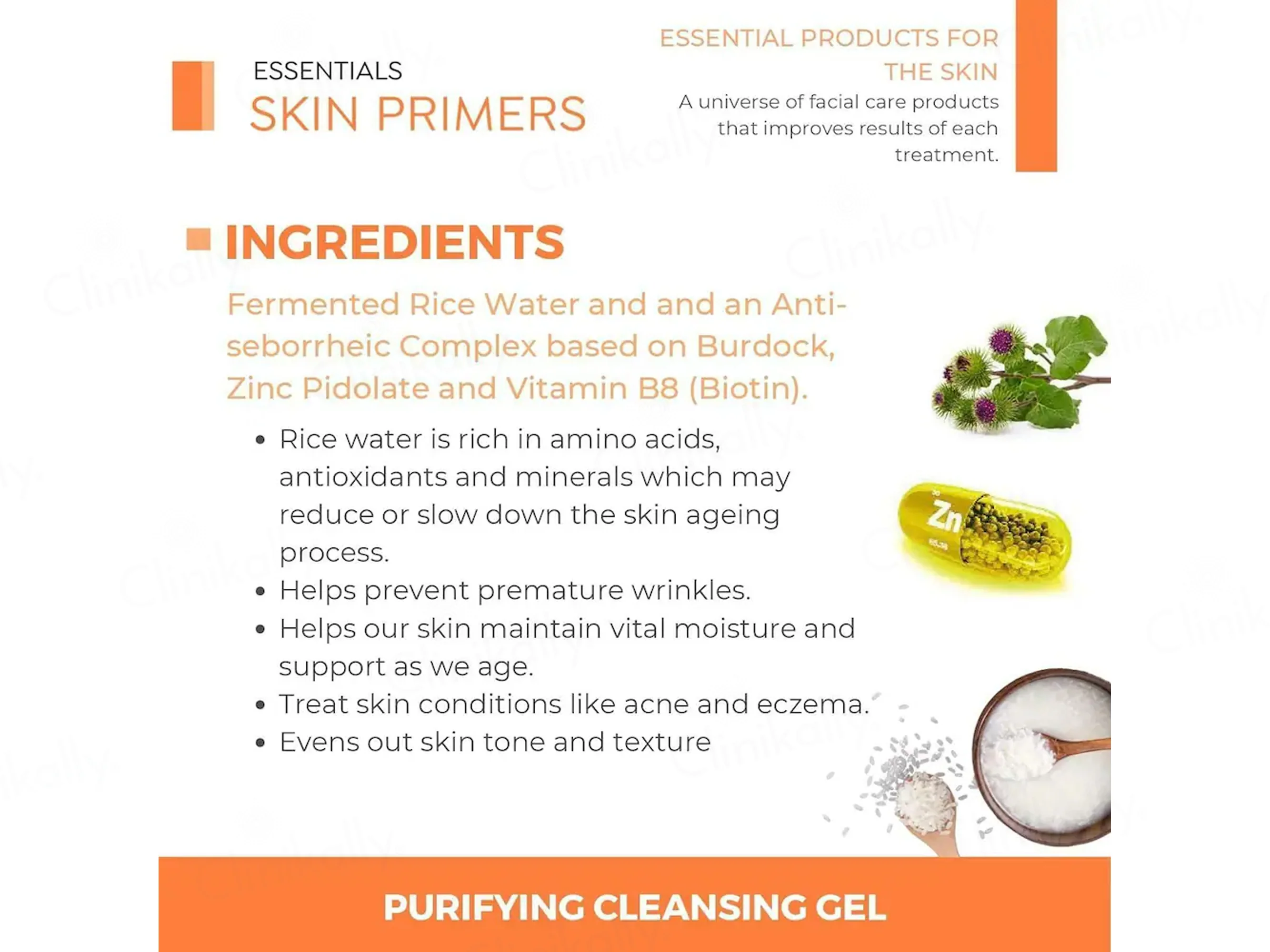 Ainhoa Skin Primers Purifying Cleansing Gel For Oily & Combination Skin - Image 4