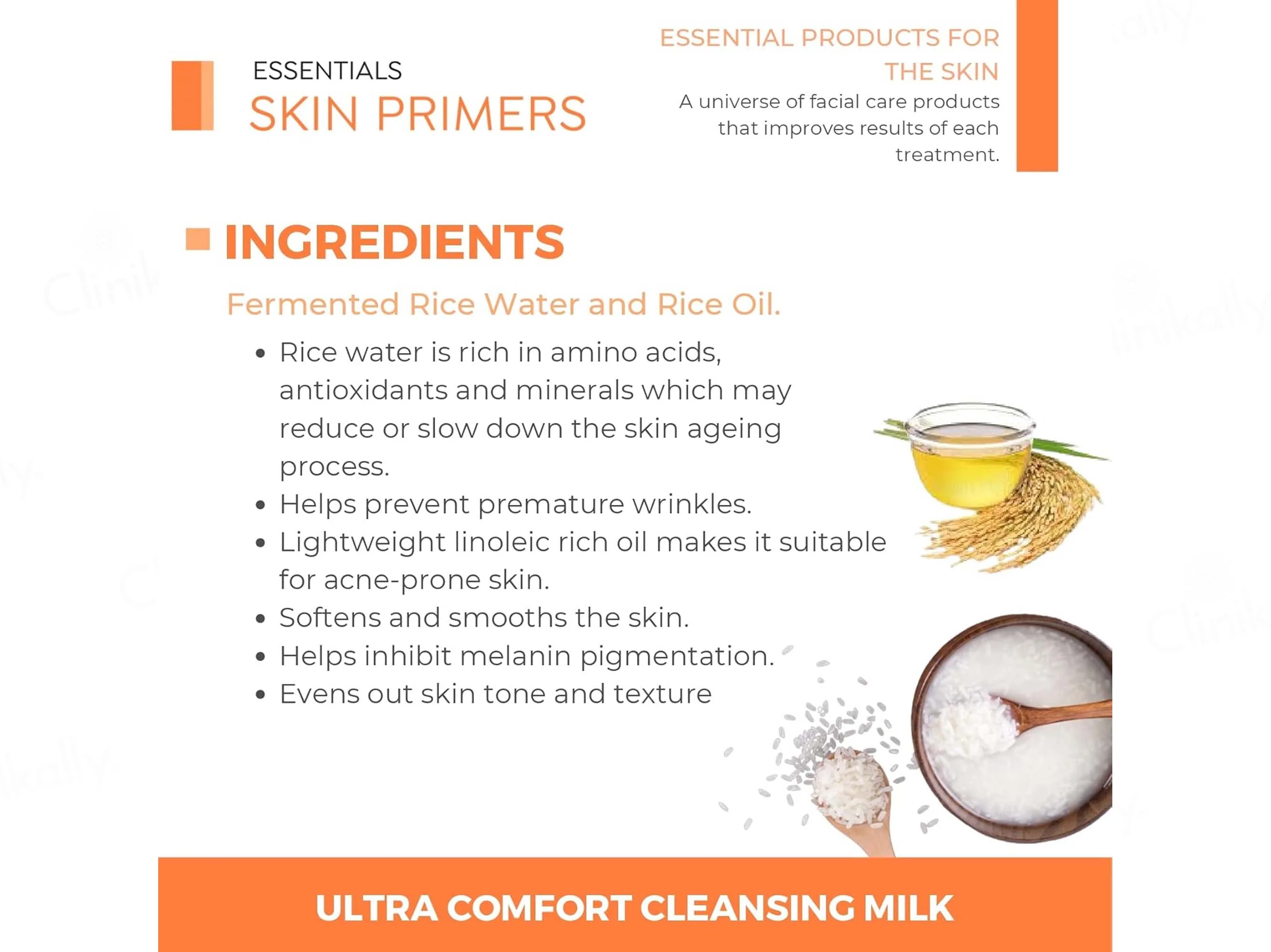 Ainhoa Skin Primers Ultra Comfort Cleansing Milk For Normal & Dry Skin - Image 4