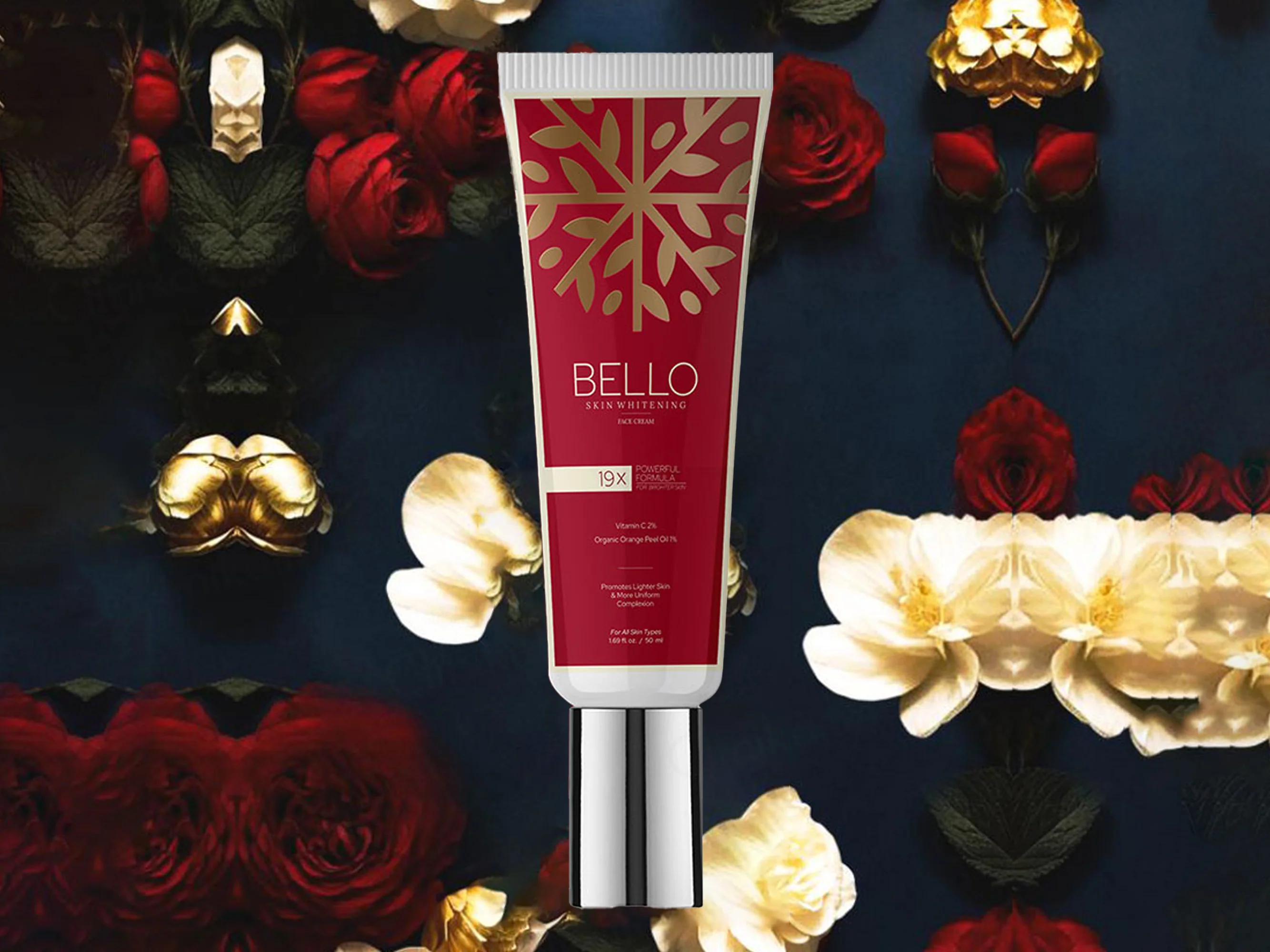 Akasa Cosmetics Bello Skin Whitening Face Cream - Image 2